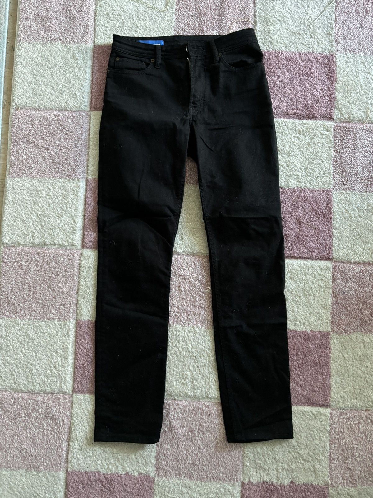 Acne Studios Slim skinny black jeans Acne Studios Size 27" / US 4 / IT 40 - 2 Thumbnail