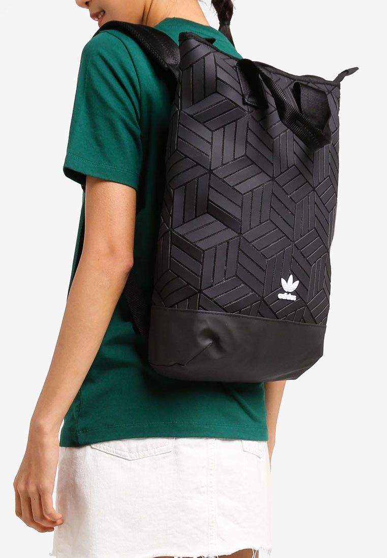 3d roll top backpack adidas hotsell