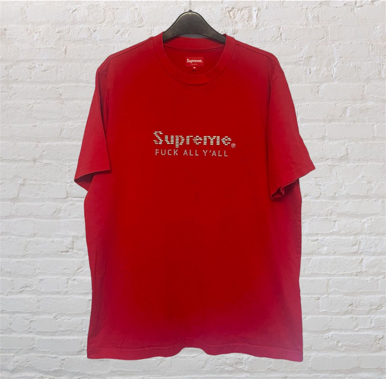 Supreme Supreme Gold Bars ‘Fuck All Ya’ll’ T-Shirt Size US M / EU 48-50 / 2 - 2 Thumbnail