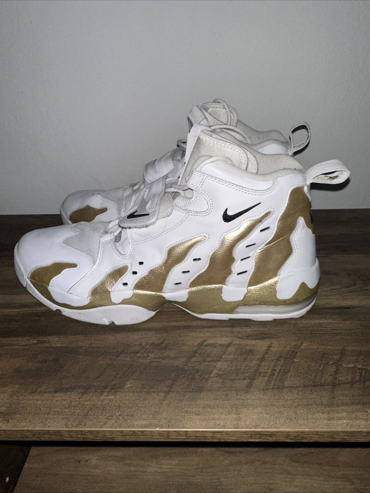 Nike Warren Sapp x Coach Prime Custom Worn ‘96 Nike Air DT Size US 15 / EU 48 - 1 Thumbnail