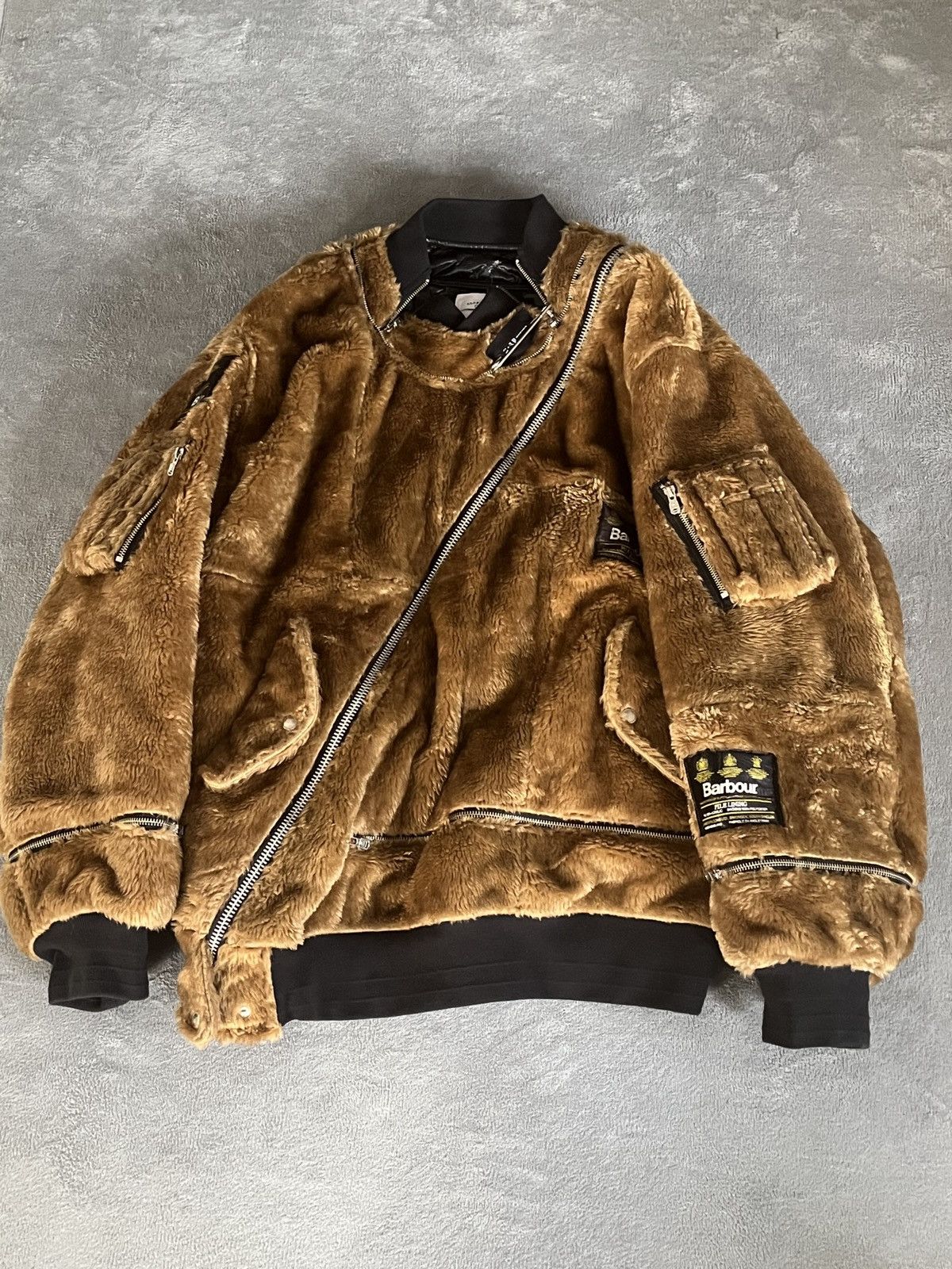 image of The Soloist Old Park Barbour 2021Aw Jacket in Brown, Men's (Size Medium)