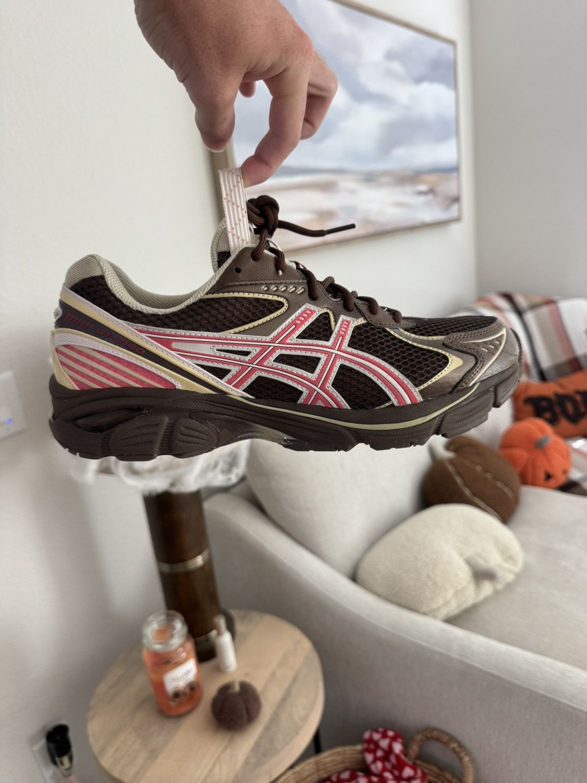 Asics Brown and pink asics. Size US 10.5 / EU 43-44 - 2 Thumbnail