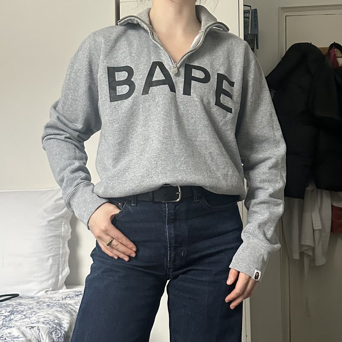 Bape BAPE quarter zip sweatshirt Size US S / EU 44-46 / 1 - 3 Thumbnail