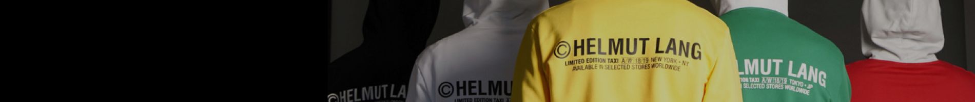 Helmut Lang Men's Footwear Banner