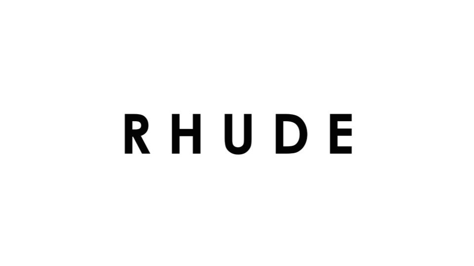 Rhude Men's Casual Leather Shoes