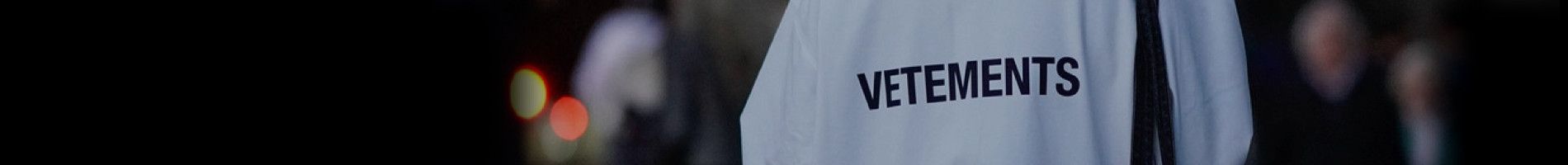 Vetements Men's Cargo Pants Banner