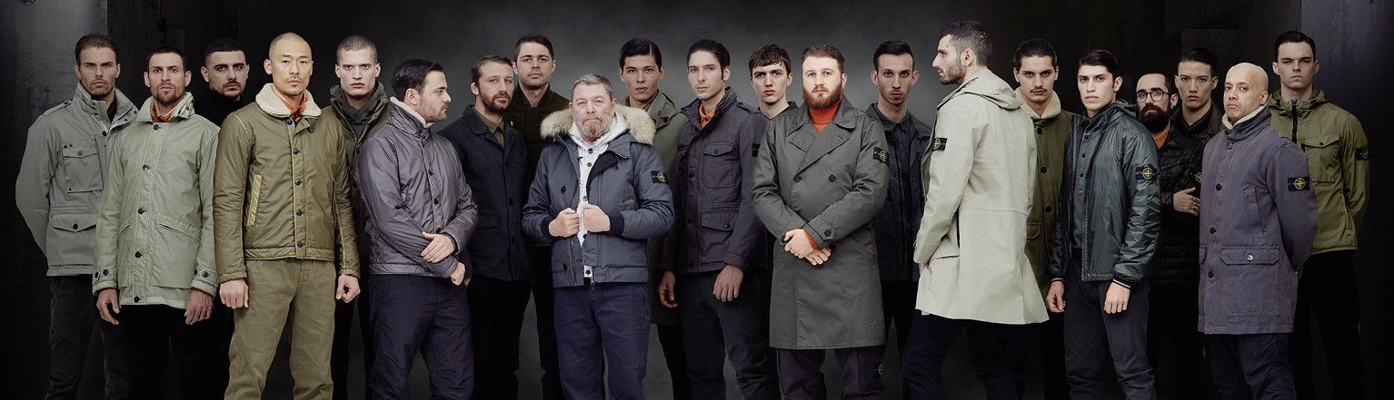 Stone Island Men's Clothing Banner