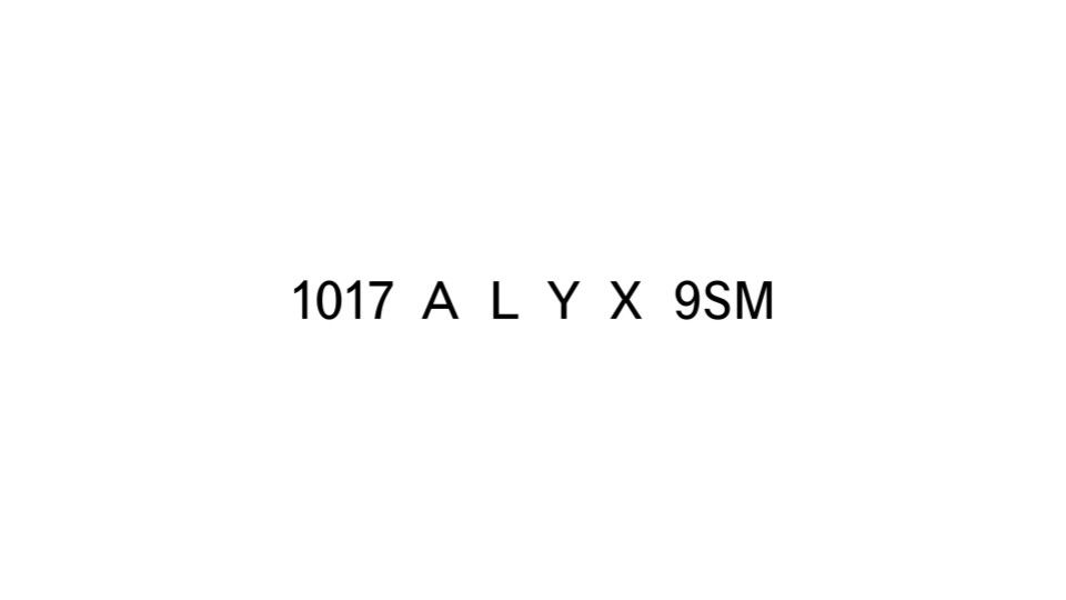 1017 ALYX 9SM Men's Windbreakers