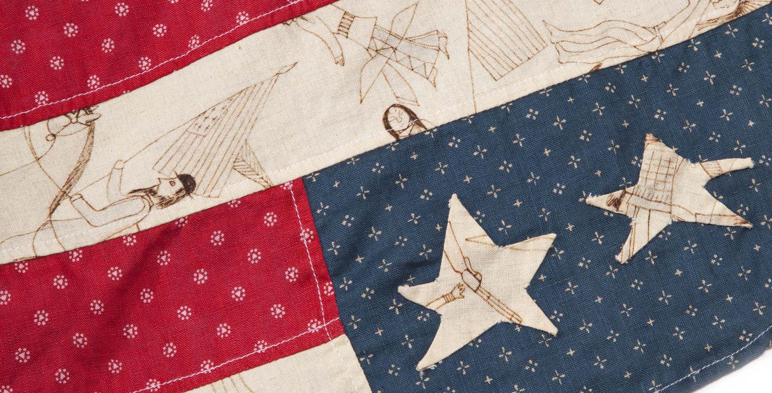Visvim Men's Wool Banner