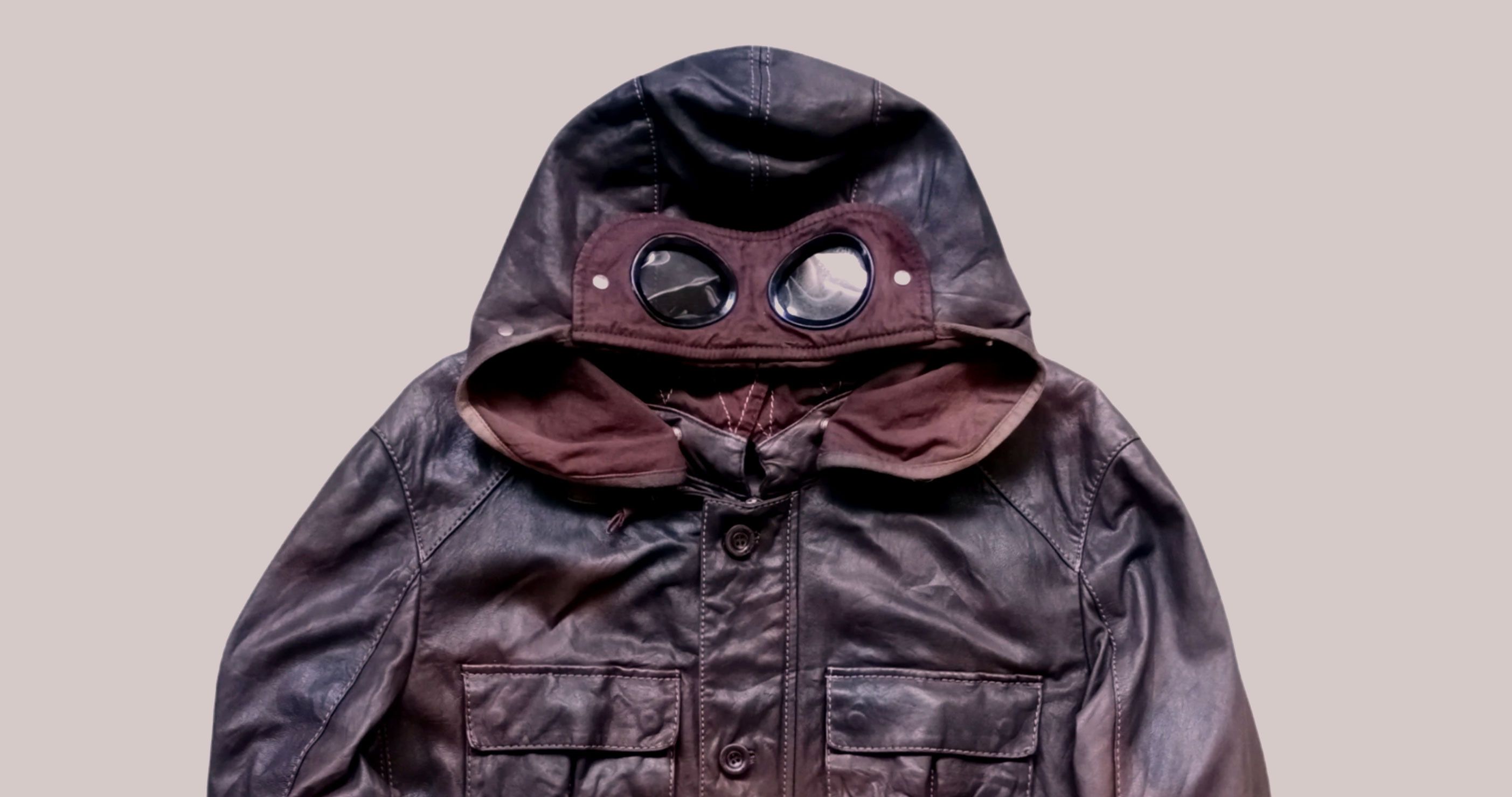 Archive Factory Raf Simons Double Zip Leather Jacket