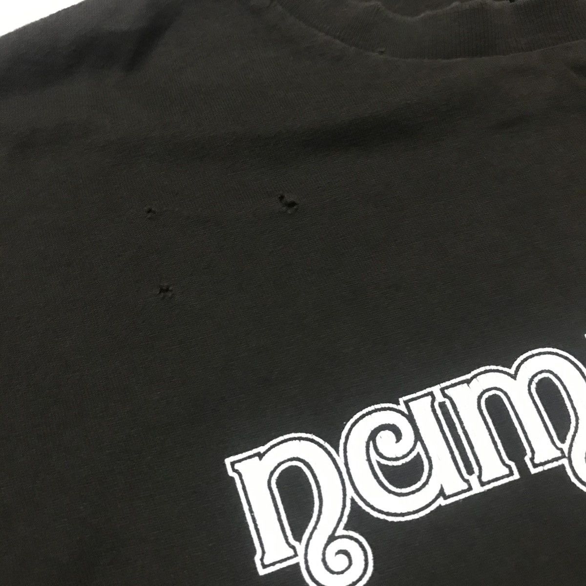 Number (N)ine SS05 Number Nine Nightcrawler Distressed T shirt Size US L / EU 52-54 / 3 - 6 Thumbnail