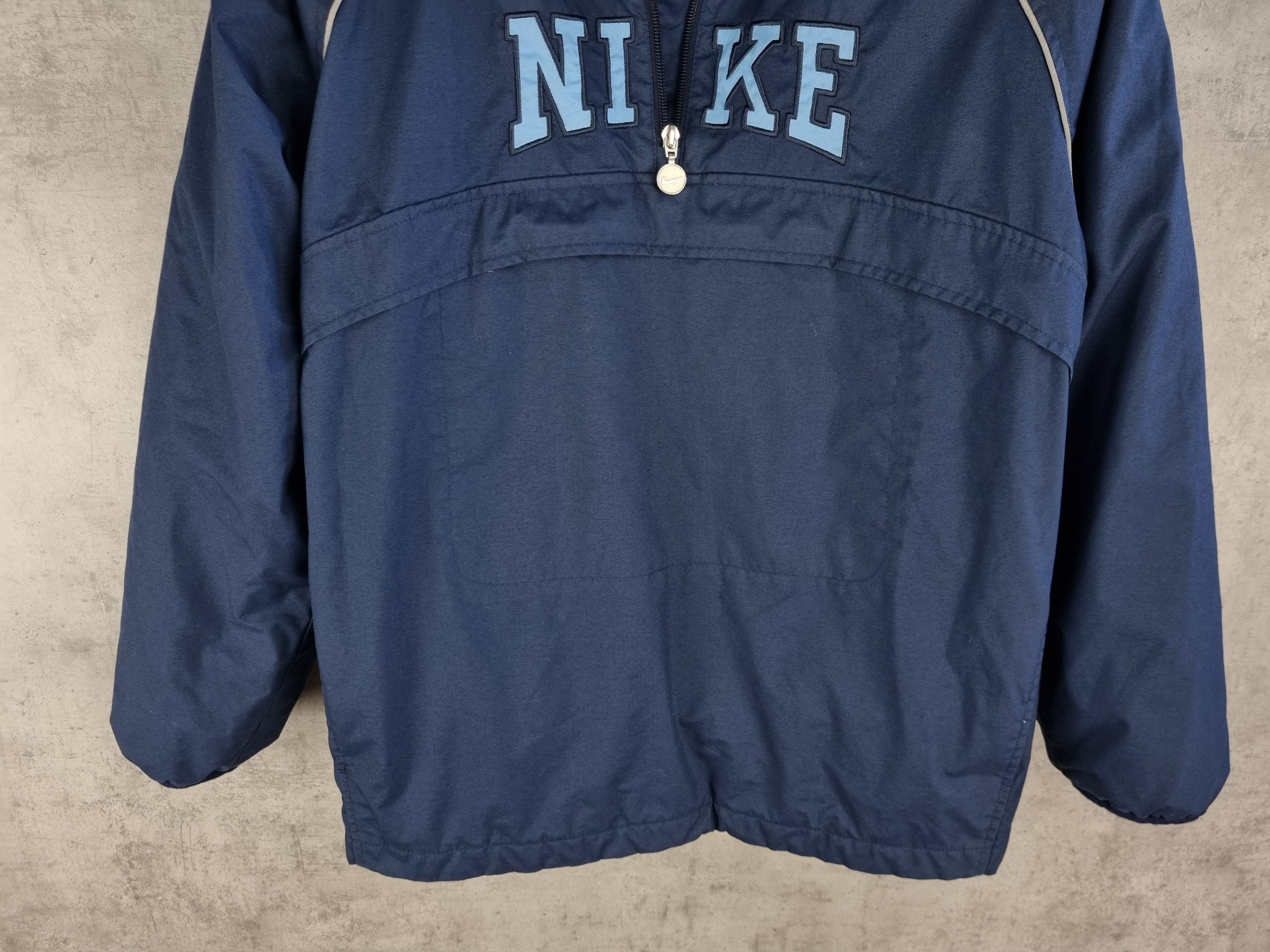 Nike × Vintage Young Nike Vintage Nylon Anorak Fleece inside Size US S / EU 44-46 / 1 - 11 Thumbnail