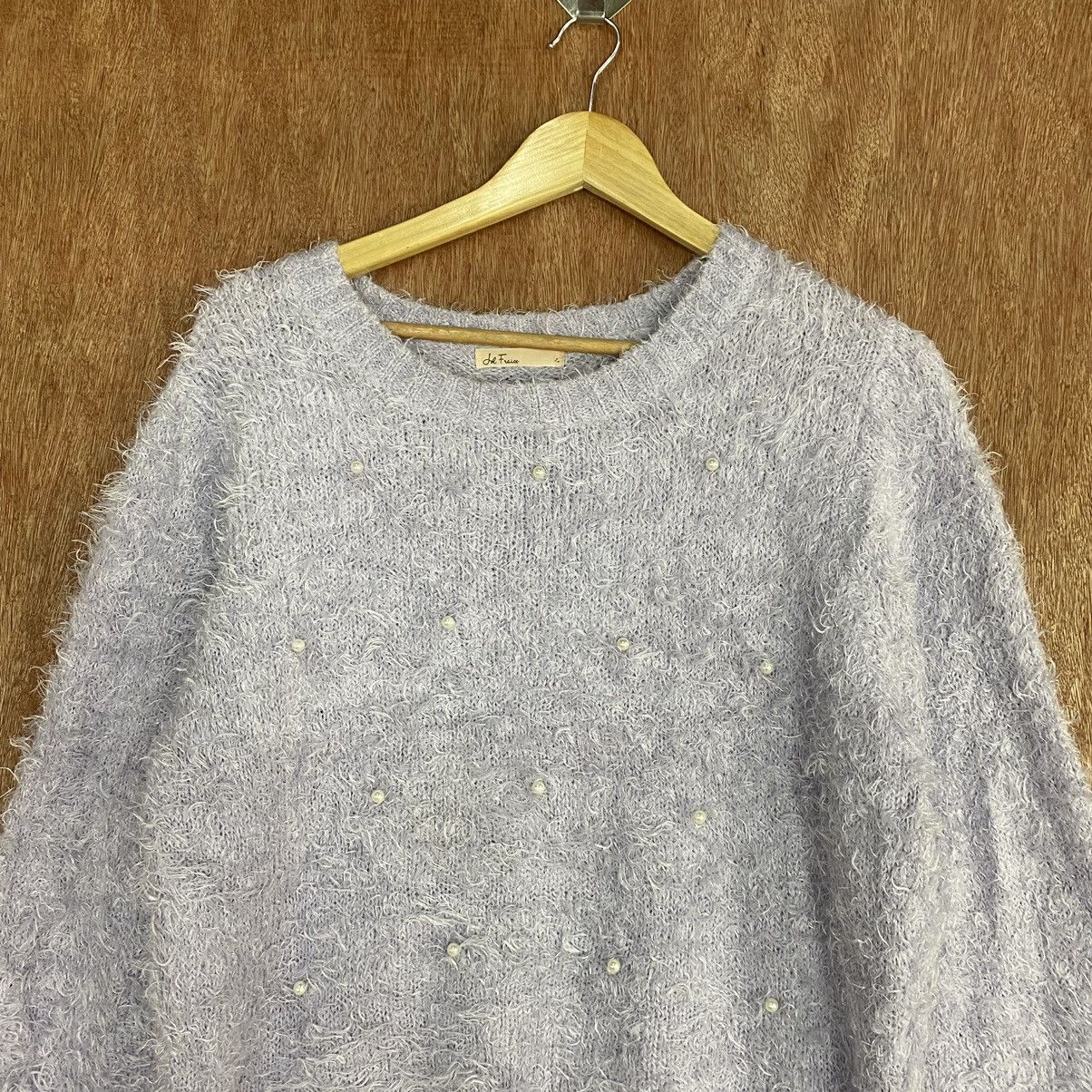 Homespun Knitwear × Japanese Brand La Fraise Mohair Shag Shaggy Knitwear #0388 Size US M / EU 48-50 / 2 - 9 Thumbnail
