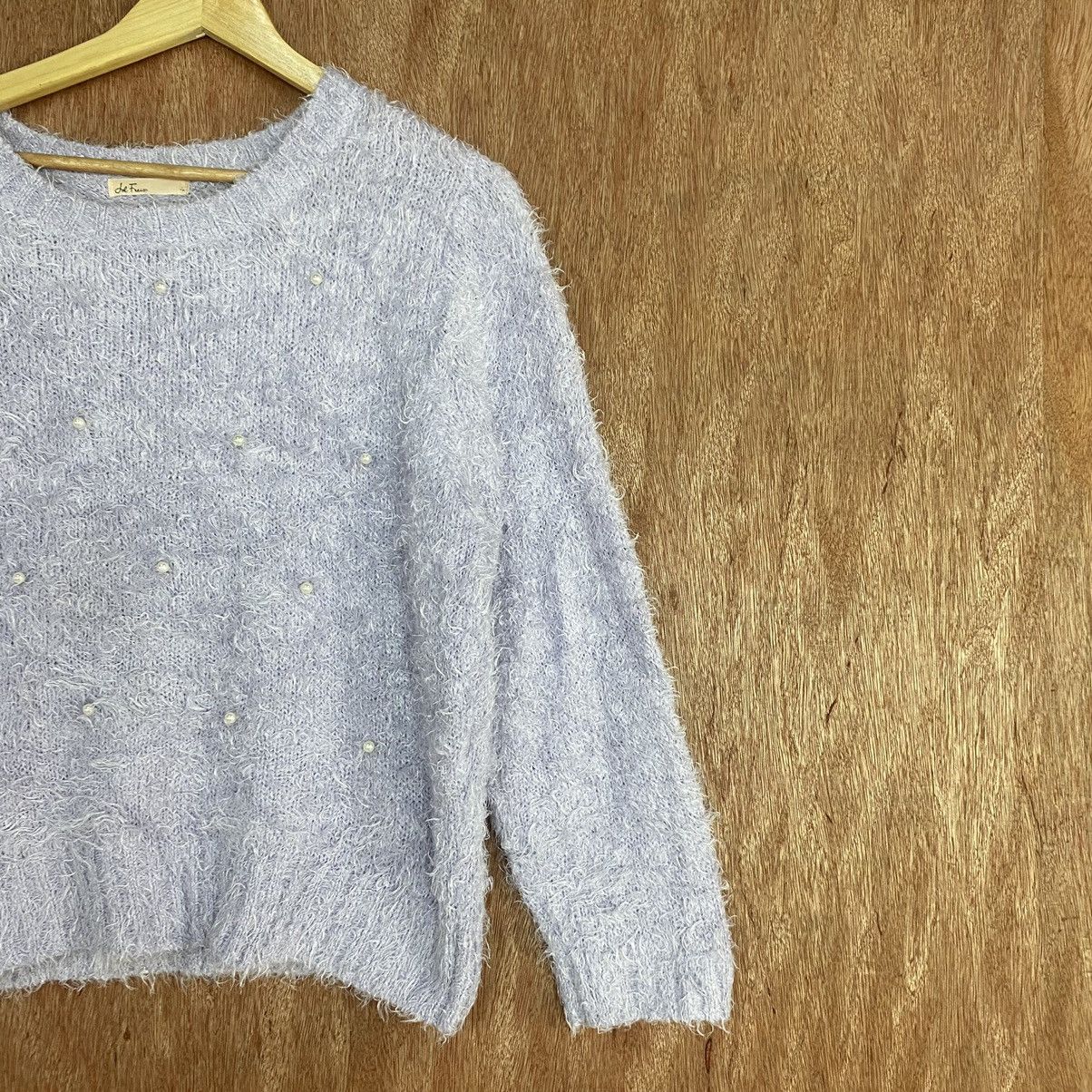 Homespun Knitwear × Japanese Brand La Fraise Mohair Shag Shaggy Knitwear #0388 Size US M / EU 48-50 / 2 - 5 Thumbnail