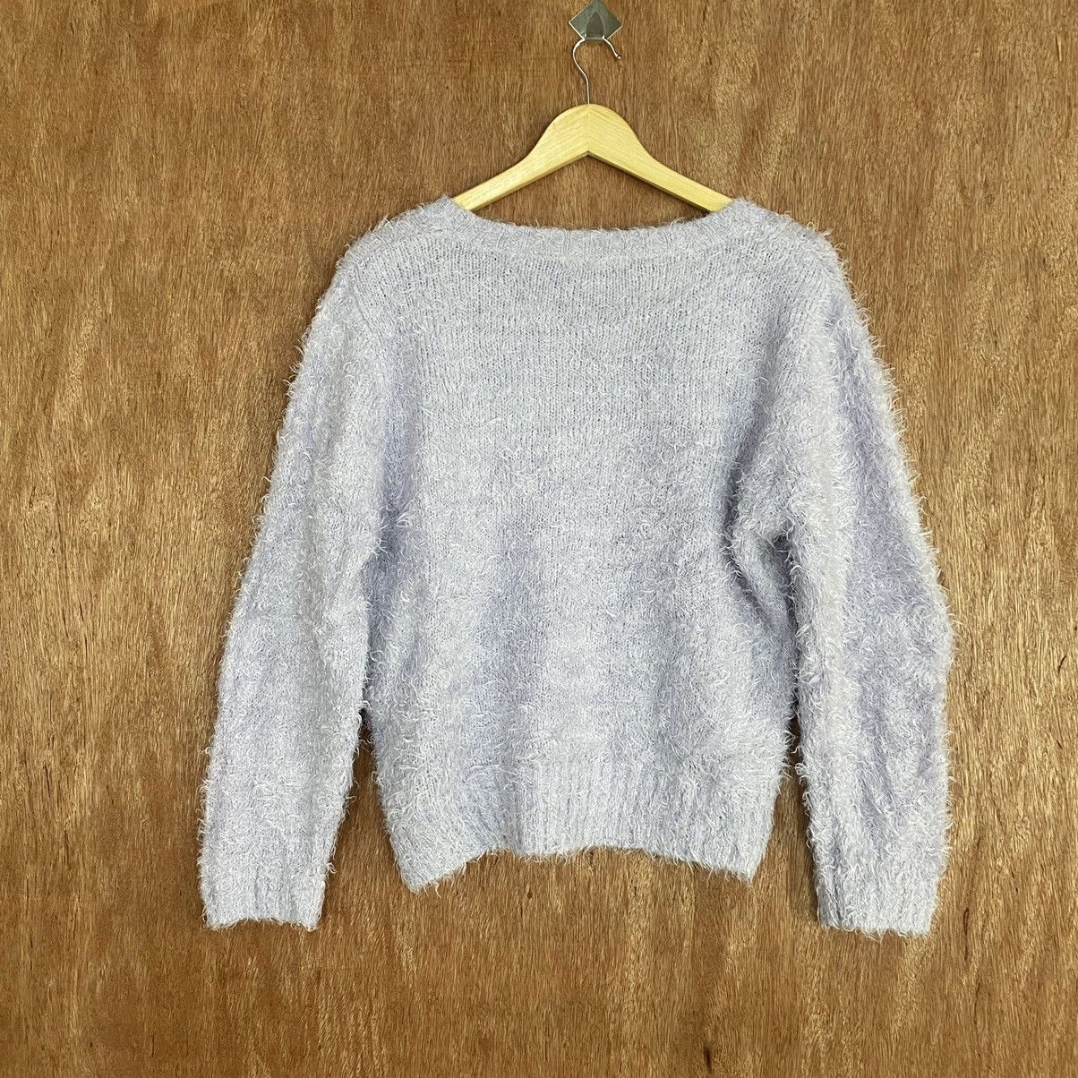 Homespun Knitwear × Japanese Brand La Fraise Mohair Shag Shaggy Knitwear #0388 Size US M / EU 48-50 / 2 - 11 Thumbnail
