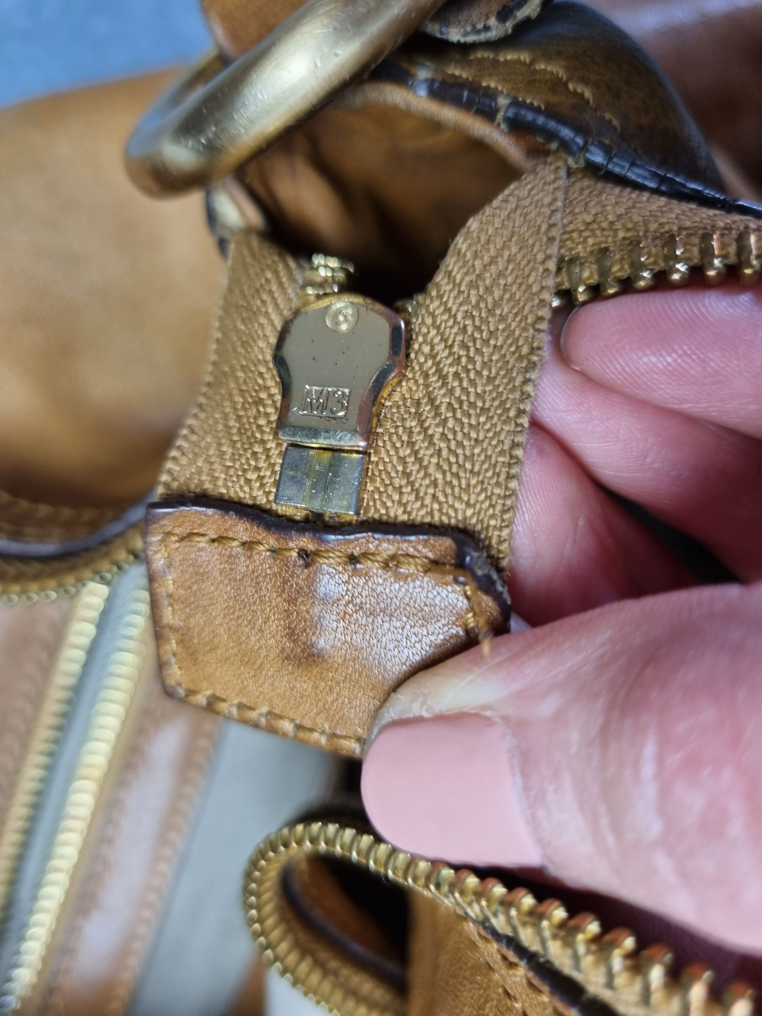 Mulberry × Vintage Mulberry Leather Attractive Roomy Utility Shoulder bag Size ONE SIZE - 8 Thumbnail