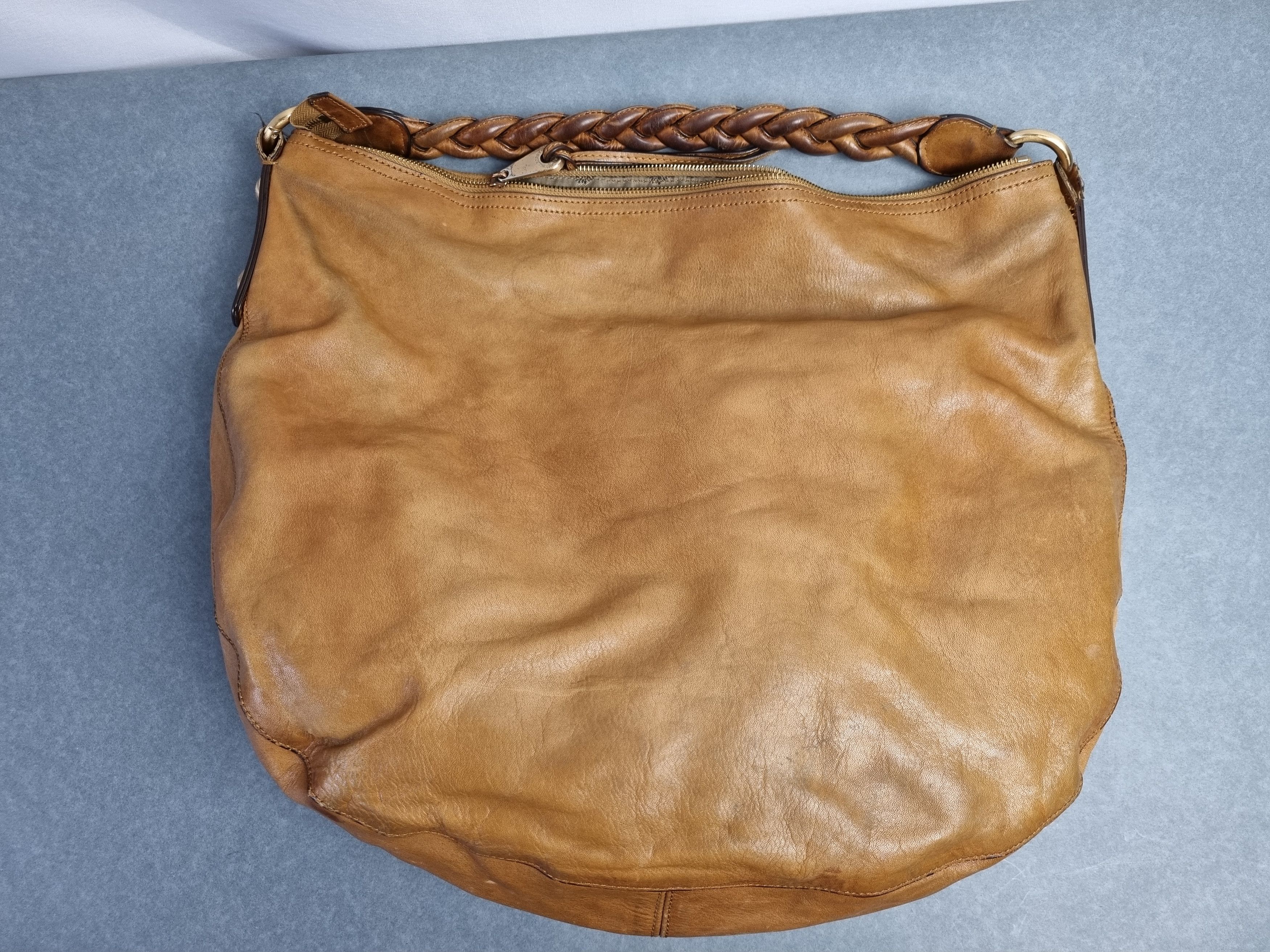 Mulberry × Vintage Mulberry Leather Attractive Roomy Utility Shoulder bag Size ONE SIZE - 19 Thumbnail