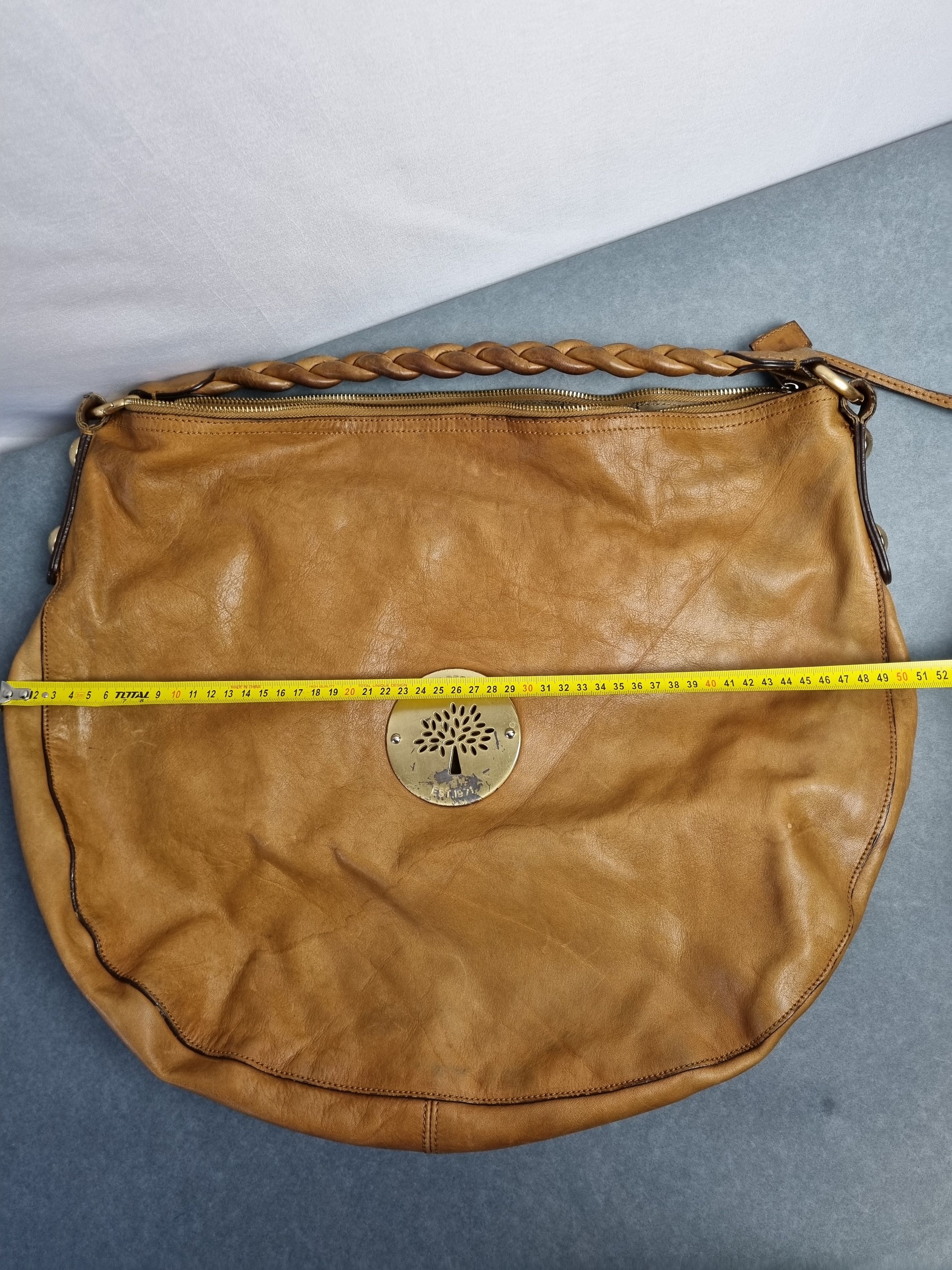 Mulberry × Vintage Mulberry Leather Attractive Roomy Utility Shoulder bag Size ONE SIZE - 4 Thumbnail