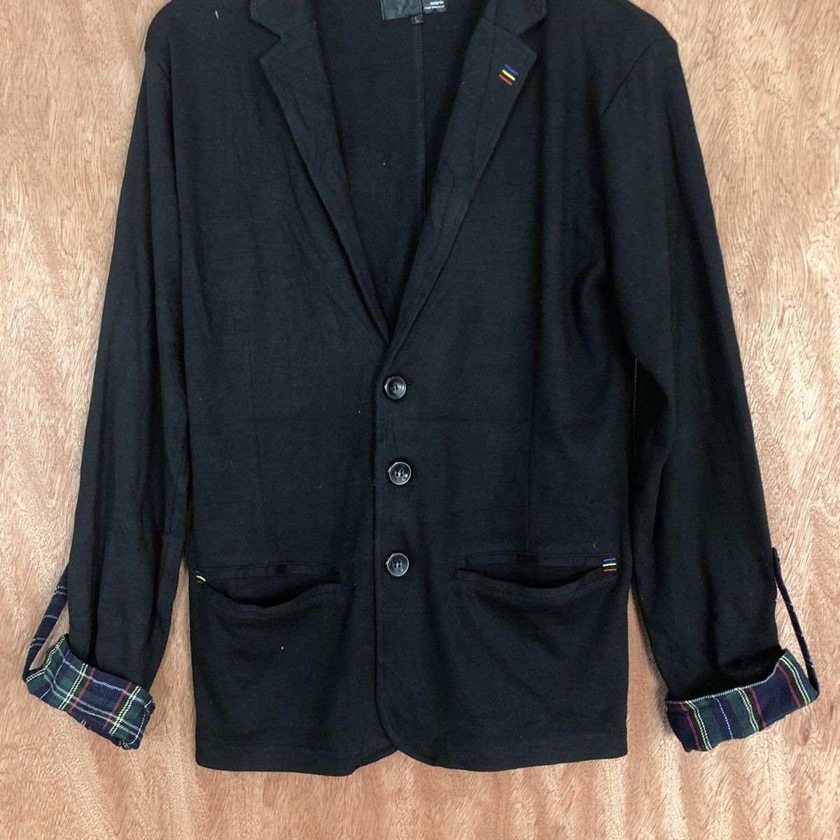 Japanese Brand Future Of Future Black cardigan Knitwear #H160 Size L / US 10 / IT 46 - 7 Thumbnail