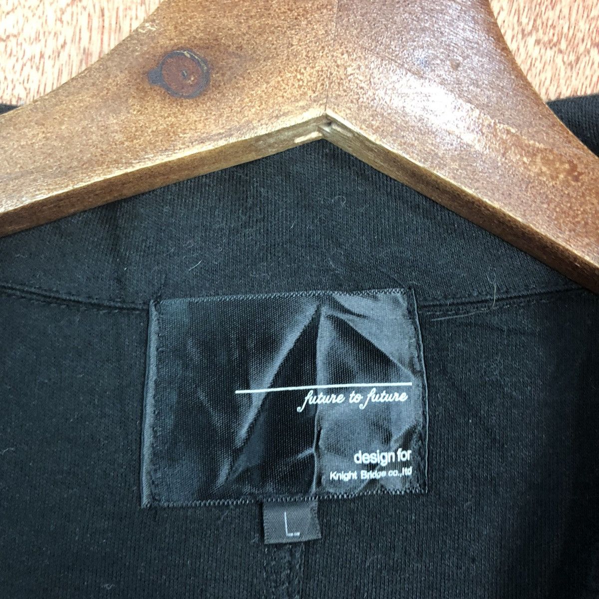 Japanese Brand Future Of Future Black cardigan Knitwear #H160 Size L / US 10 / IT 46 - 9 Thumbnail