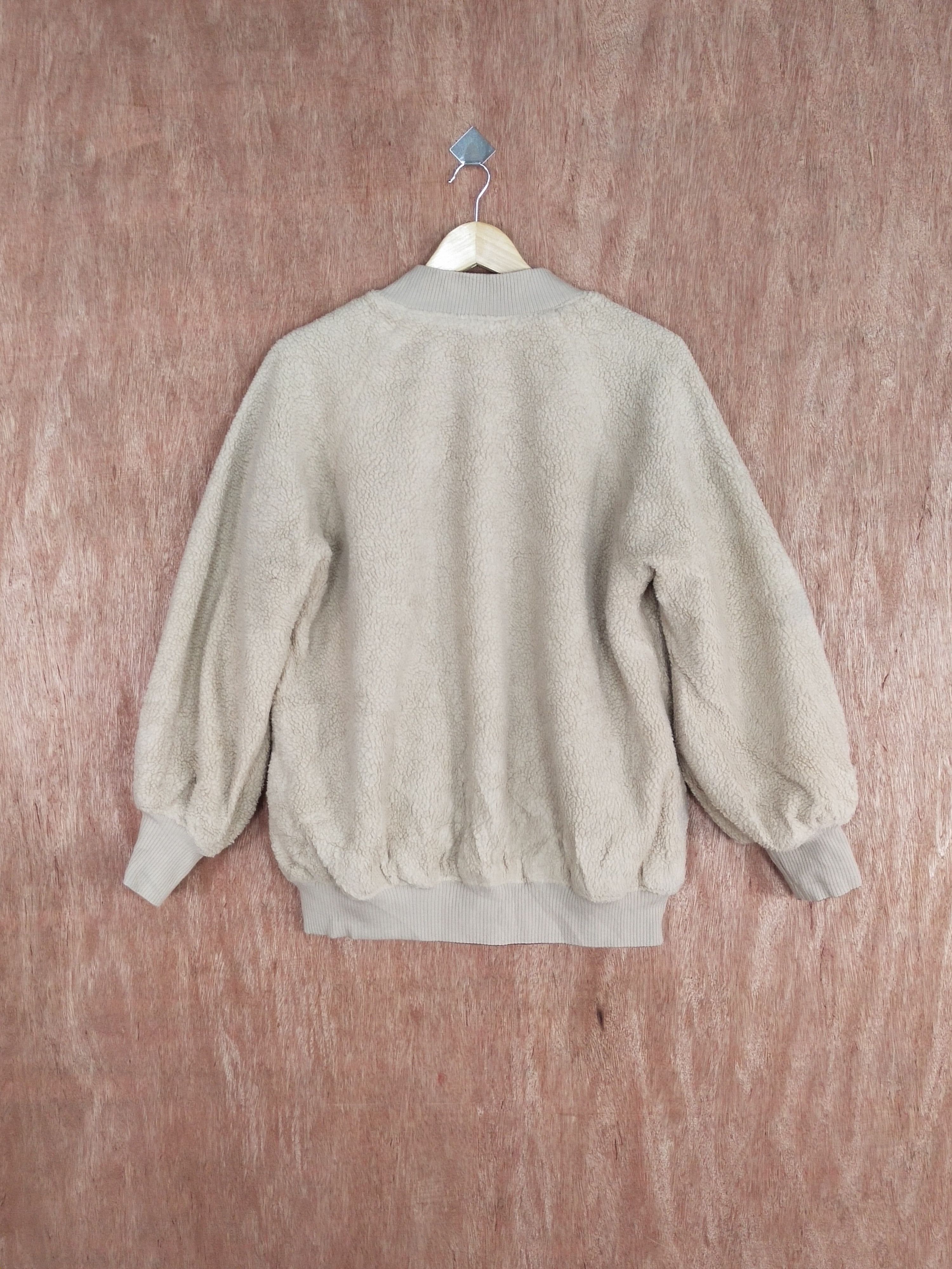 Vintage Heather brown fleece vintage sweater #H292 Size US L / EU 52-54 / 3 - 9 Thumbnail