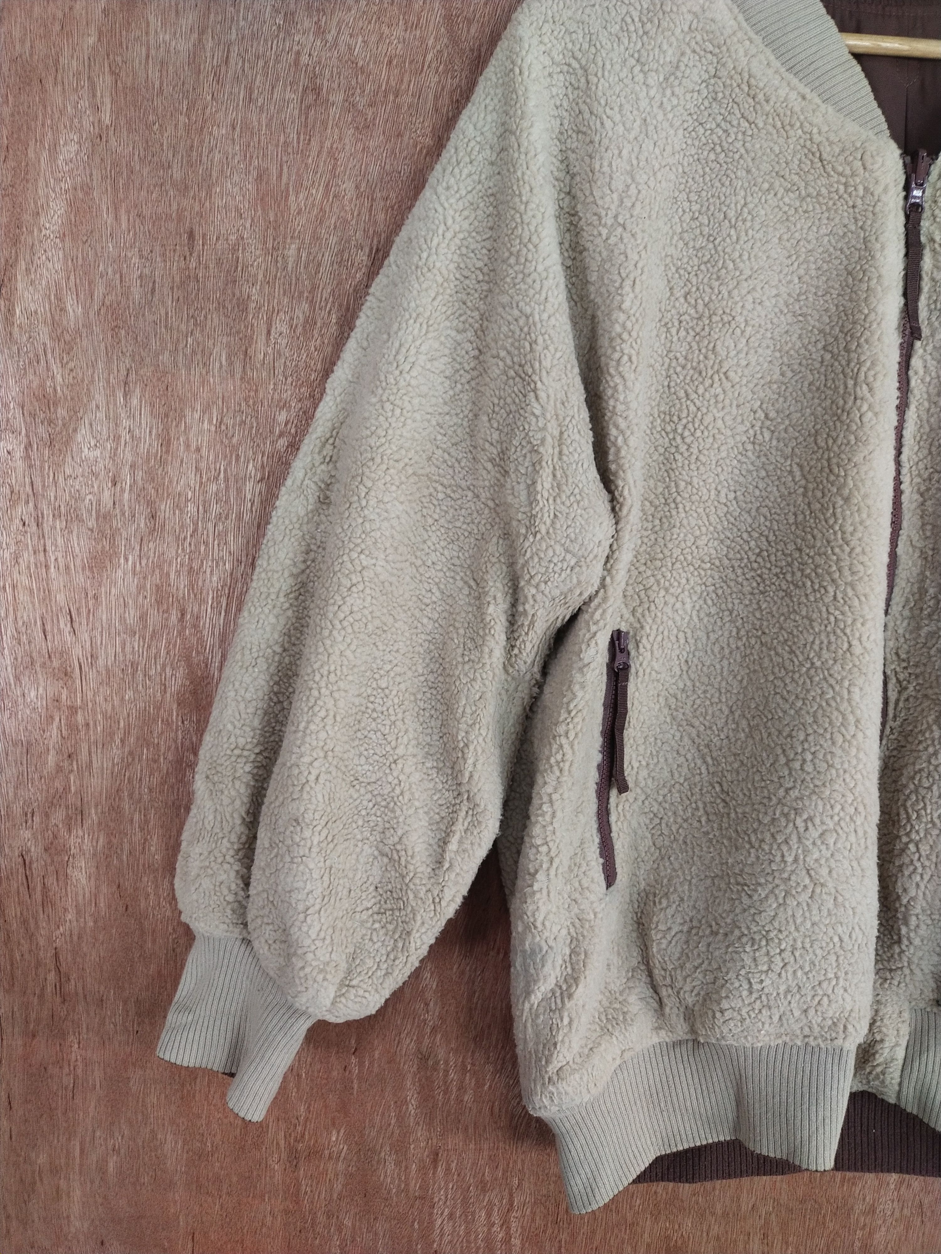 Vintage Heather brown fleece vintage sweater #H292 Size US L / EU 52-54 / 3 - 6 Thumbnail