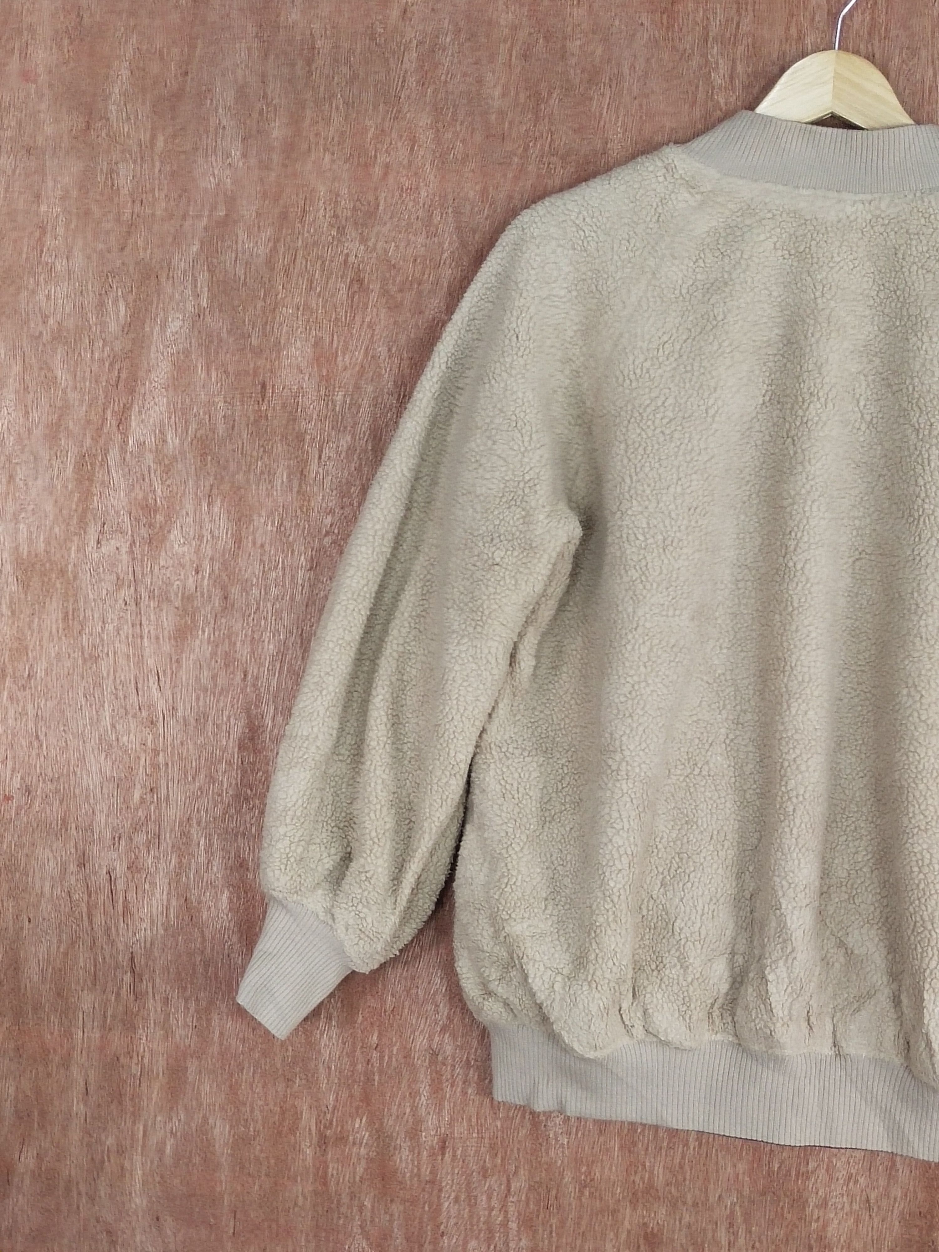 Vintage Heather brown fleece vintage sweater #H292 Size US L / EU 52-54 / 3 - 7 Thumbnail