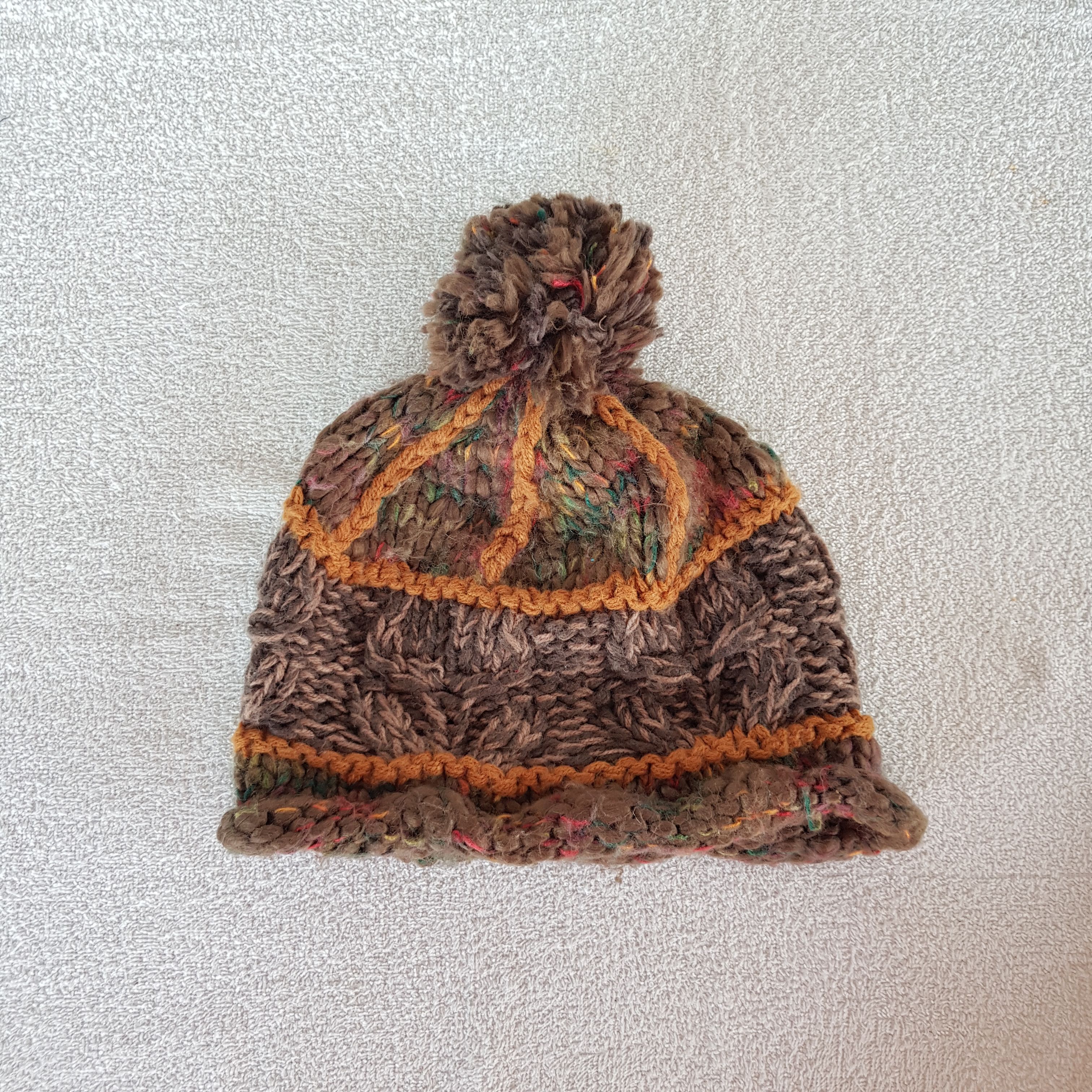 Japanese Brand Unknown Japanese Knitted Crochet Hats Beanie Snow Cap Size ONE SIZE - 5 Thumbnail