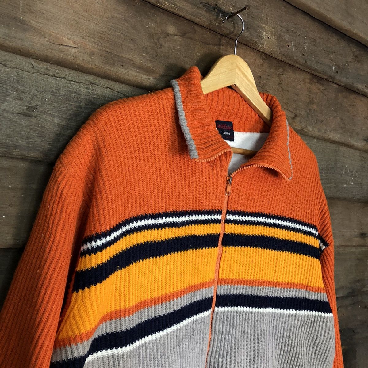 Japanese Brand Will Pips Orange Zipper Jacket #H259 Size US L / EU 52-54 / 3 - 6 Thumbnail