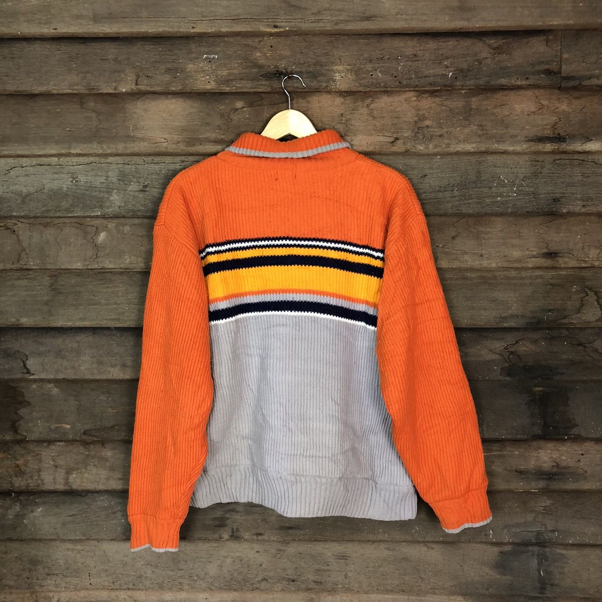 Japanese Brand Will Pips Orange Zipper Jacket #H259 Size US L / EU 52-54 / 3 - 10 Thumbnail