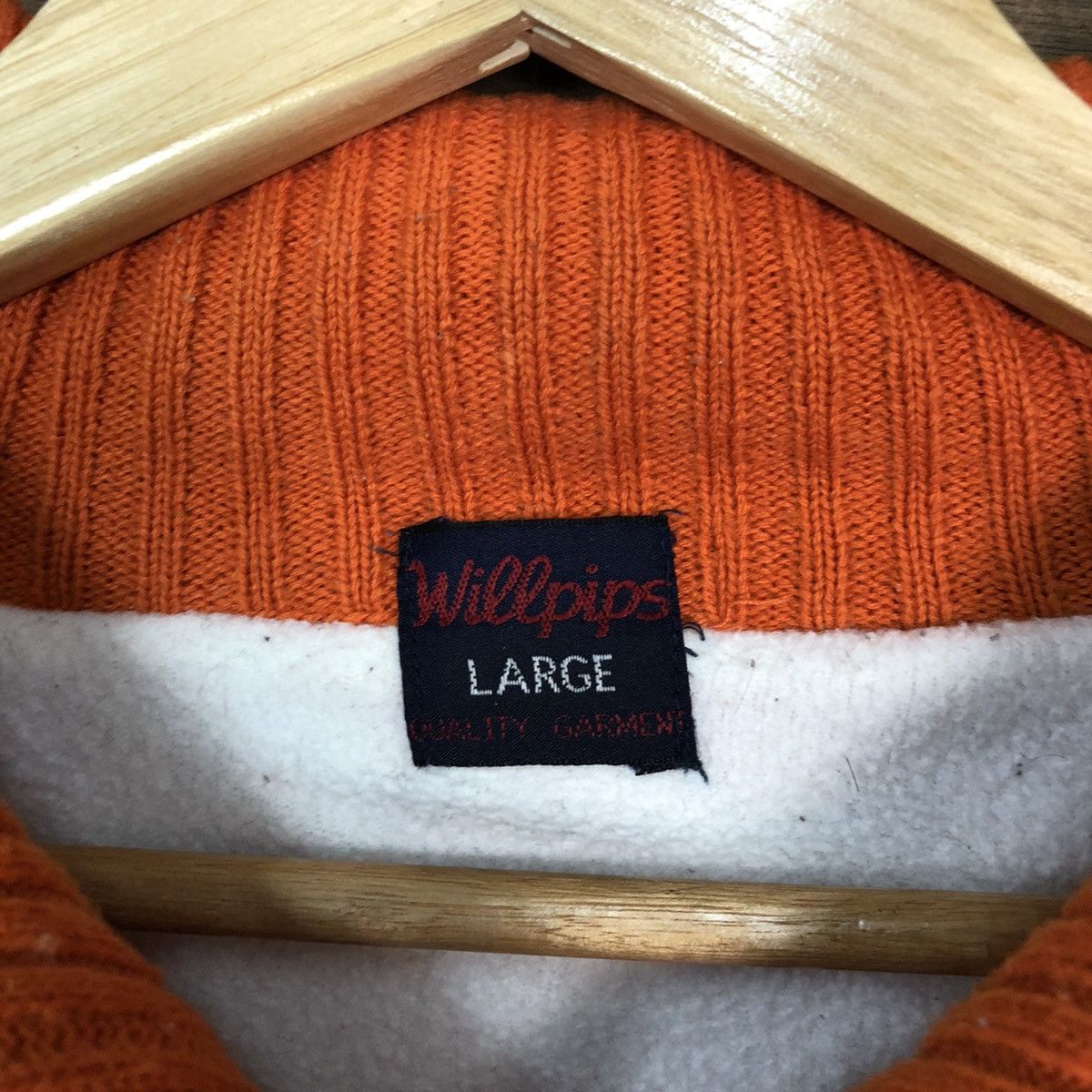 Japanese Brand Will Pips Orange Zipper Jacket #H259 Size US L / EU 52-54 / 3 - 8 Thumbnail