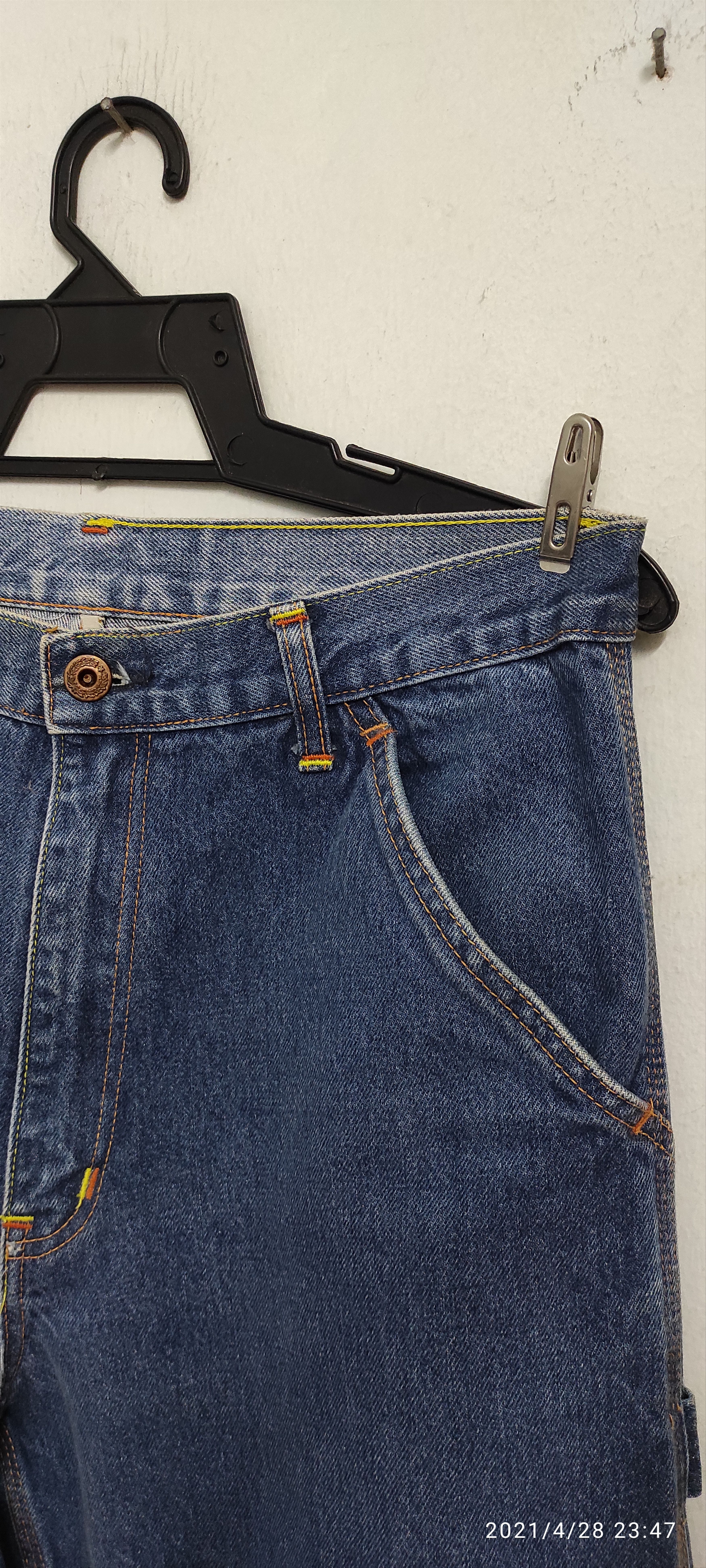 Vintage Vintage 80's Carpenter 8 Pockets denim pants Size US 31 - 9 Thumbnail