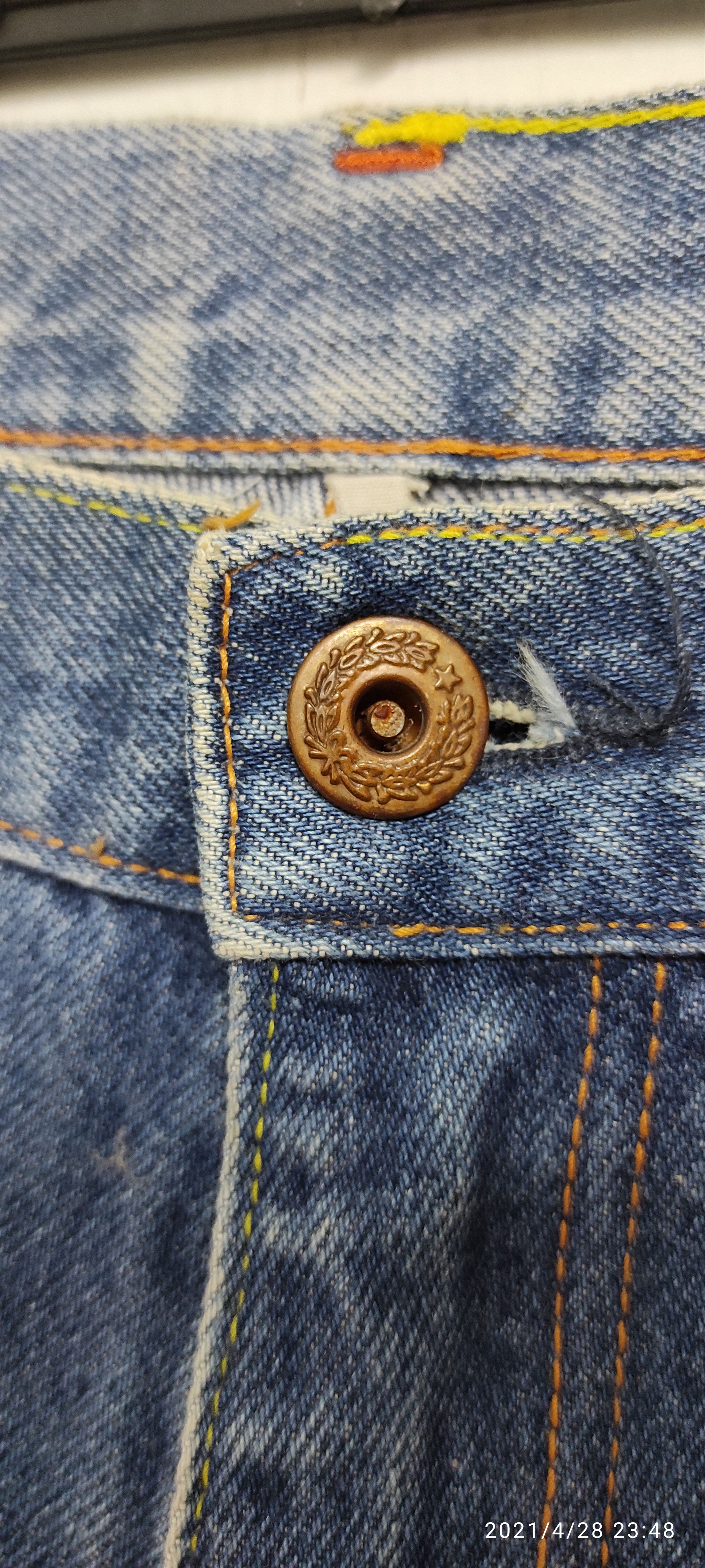 Vintage Vintage 80's Carpenter 8 Pockets denim pants Size US 31 - 10 Thumbnail