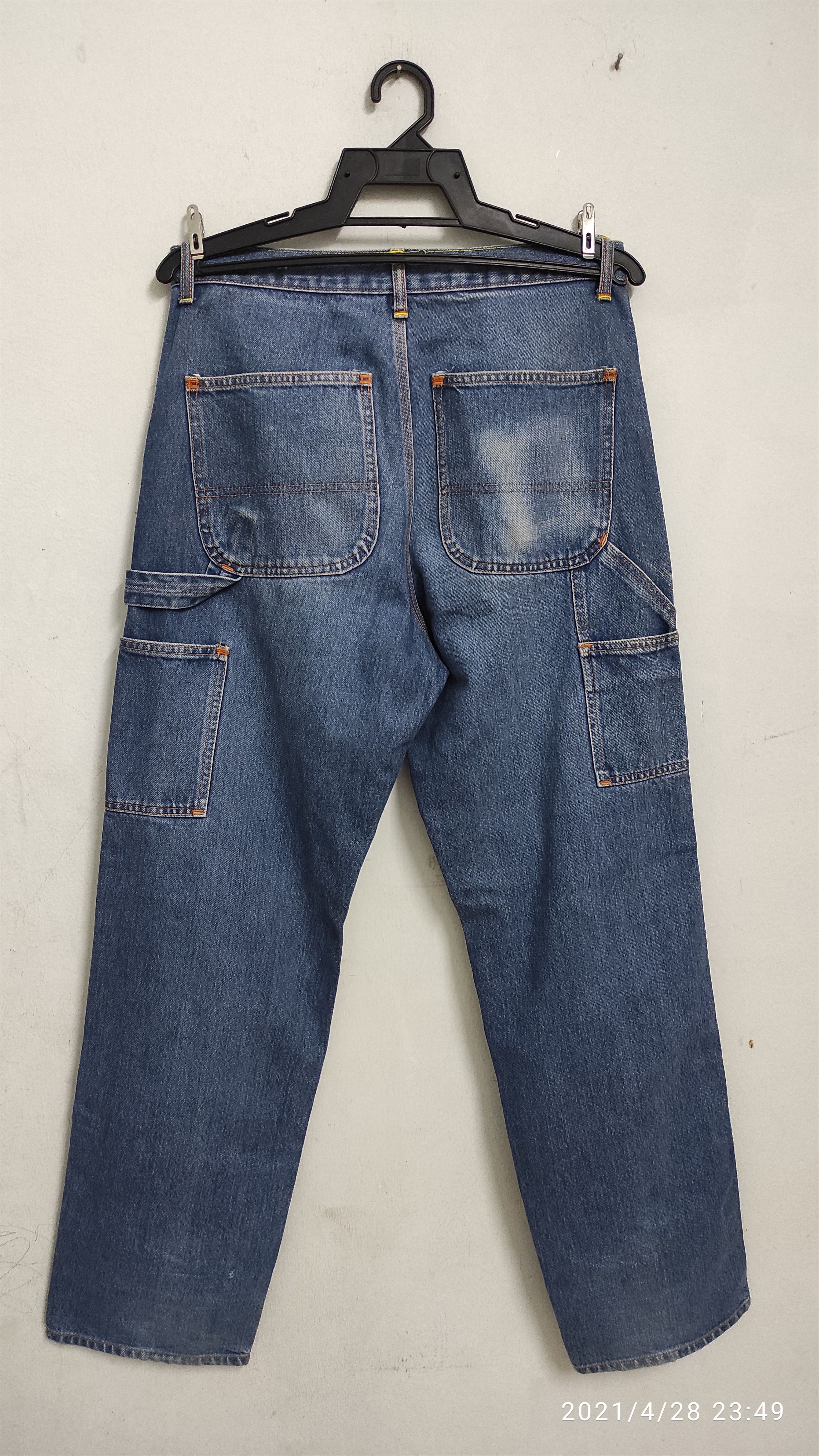 Vintage Vintage 80's Carpenter 8 Pockets denim pants Size US 31 - 2 Thumbnail