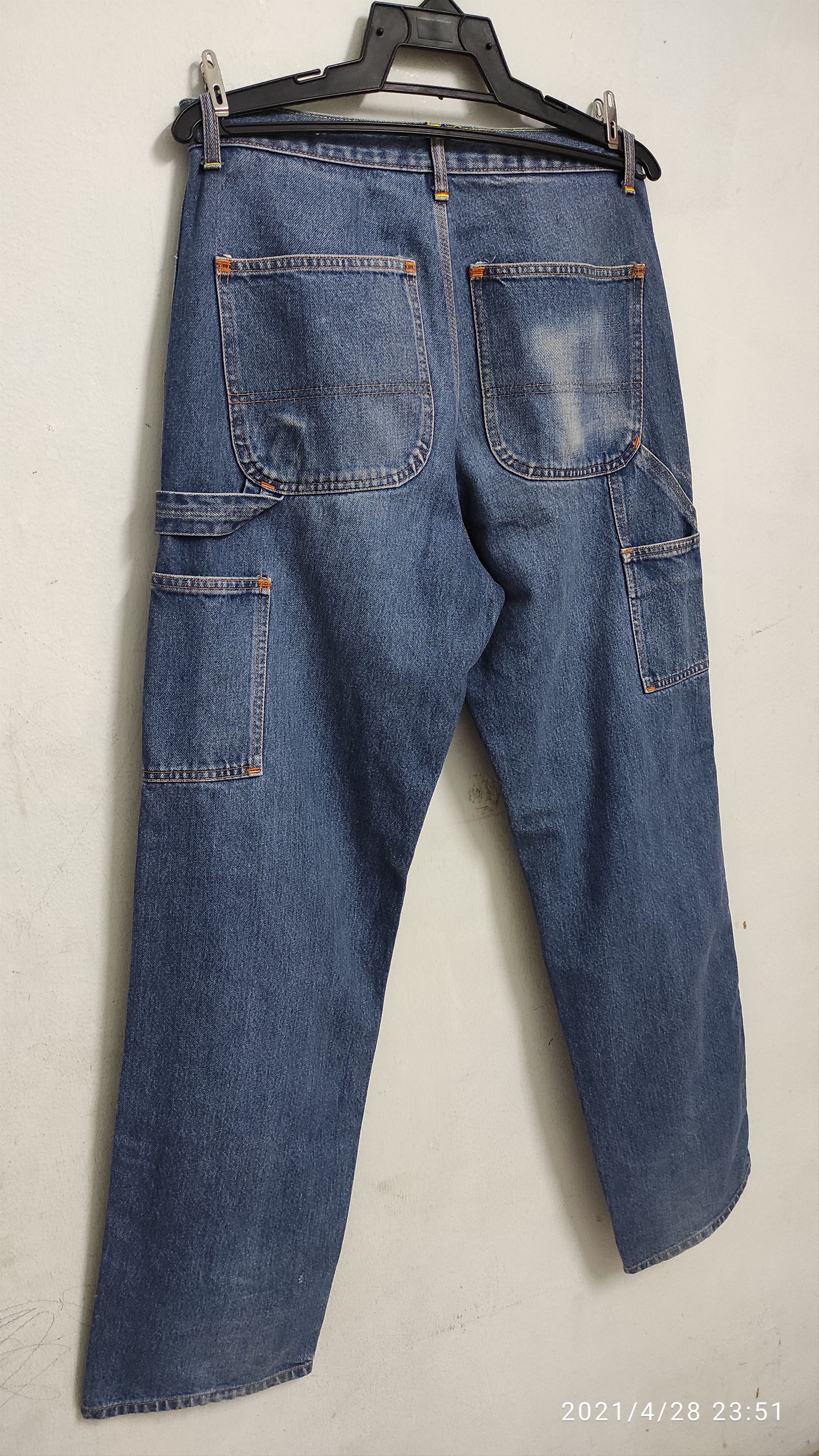 Vintage Vintage 80's Carpenter 8 Pockets denim pants Size US 31 - 13 Thumbnail