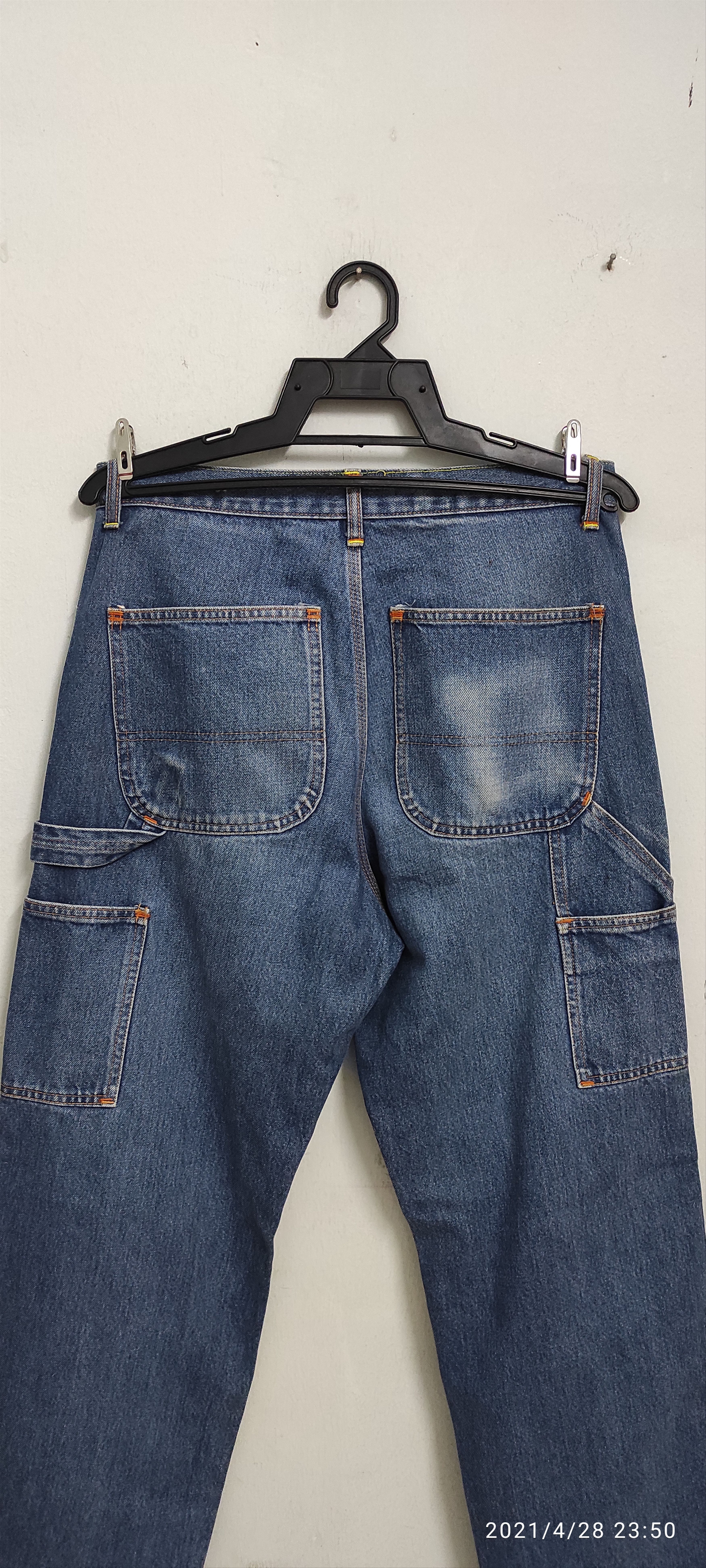 Vintage Vintage 80's Carpenter 8 Pockets denim pants Size US 31 - 11 Thumbnail