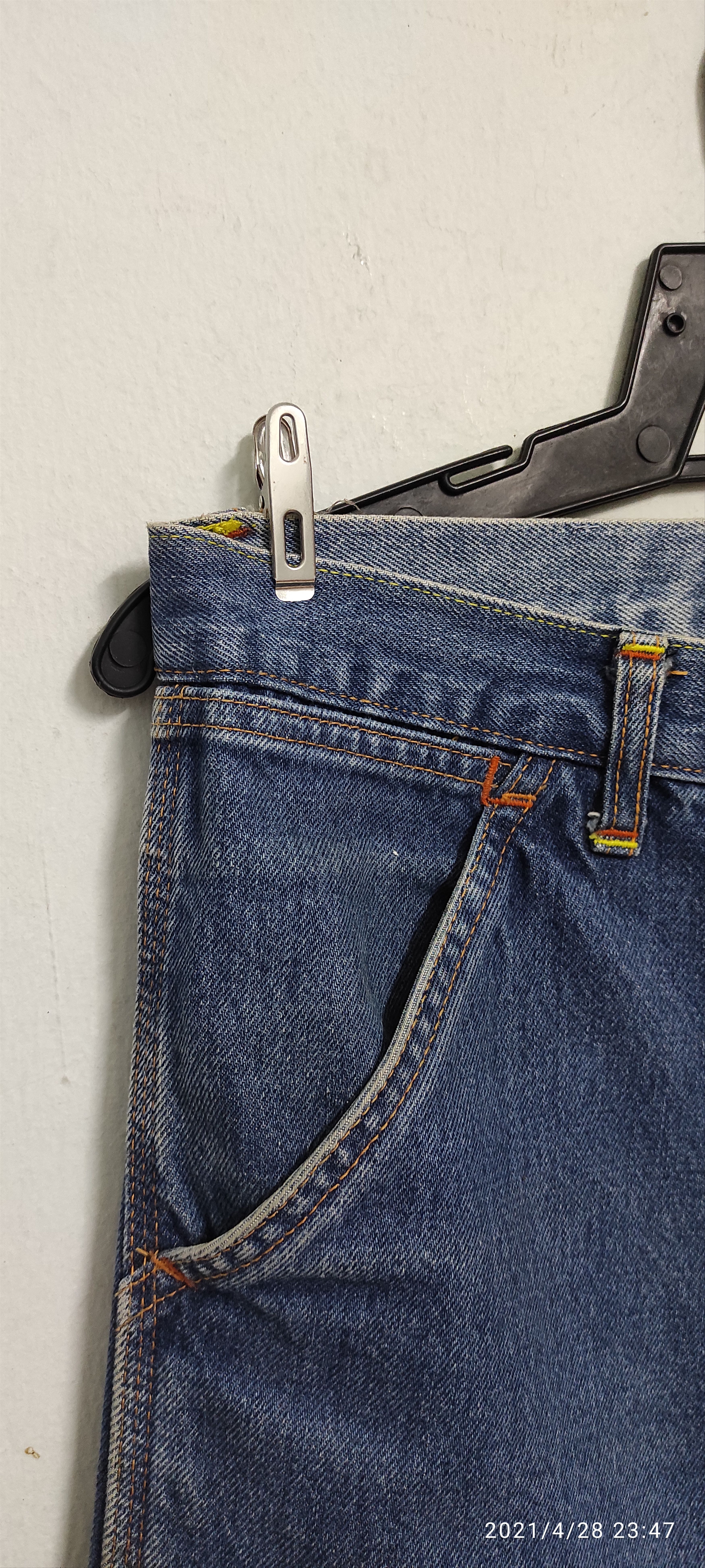 Vintage Vintage 80's Carpenter 8 Pockets denim pants Size US 31 - 8 Thumbnail