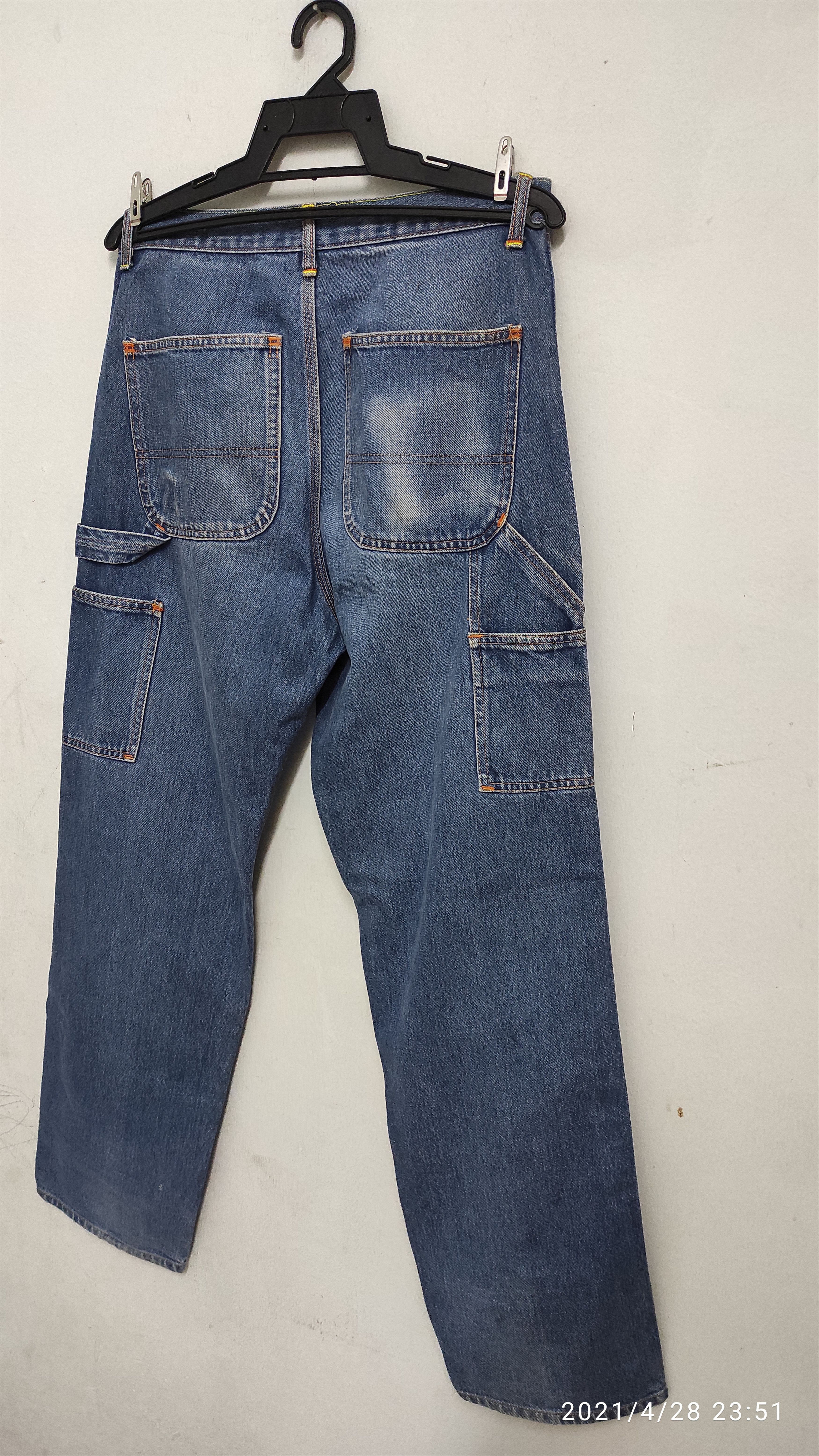 Vintage Vintage 80's Carpenter 8 Pockets denim pants Size US 31 - 12 Thumbnail
