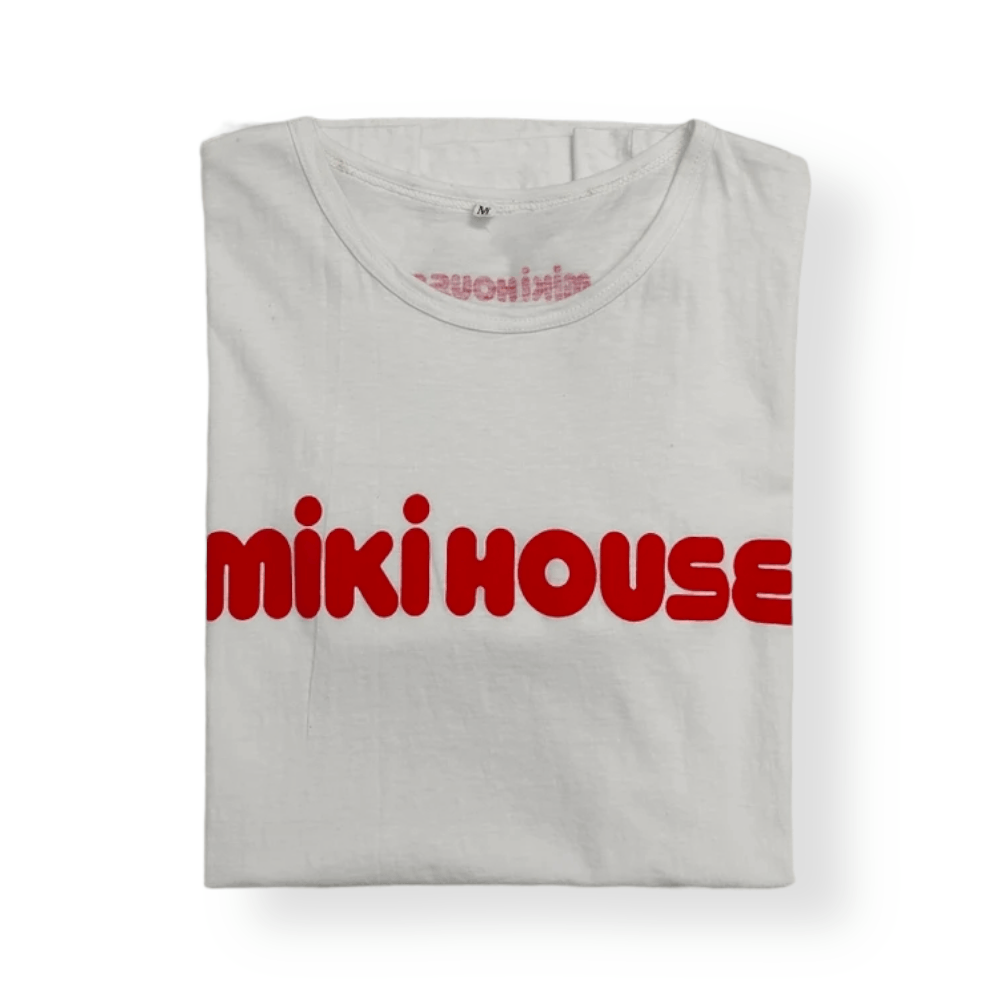 Mickey Mouse Vintage 1990 MIKI HOUSE Disney World Hong Kong Promo tee Size US M / EU 48-50 / 2 - 3 Thumbnail