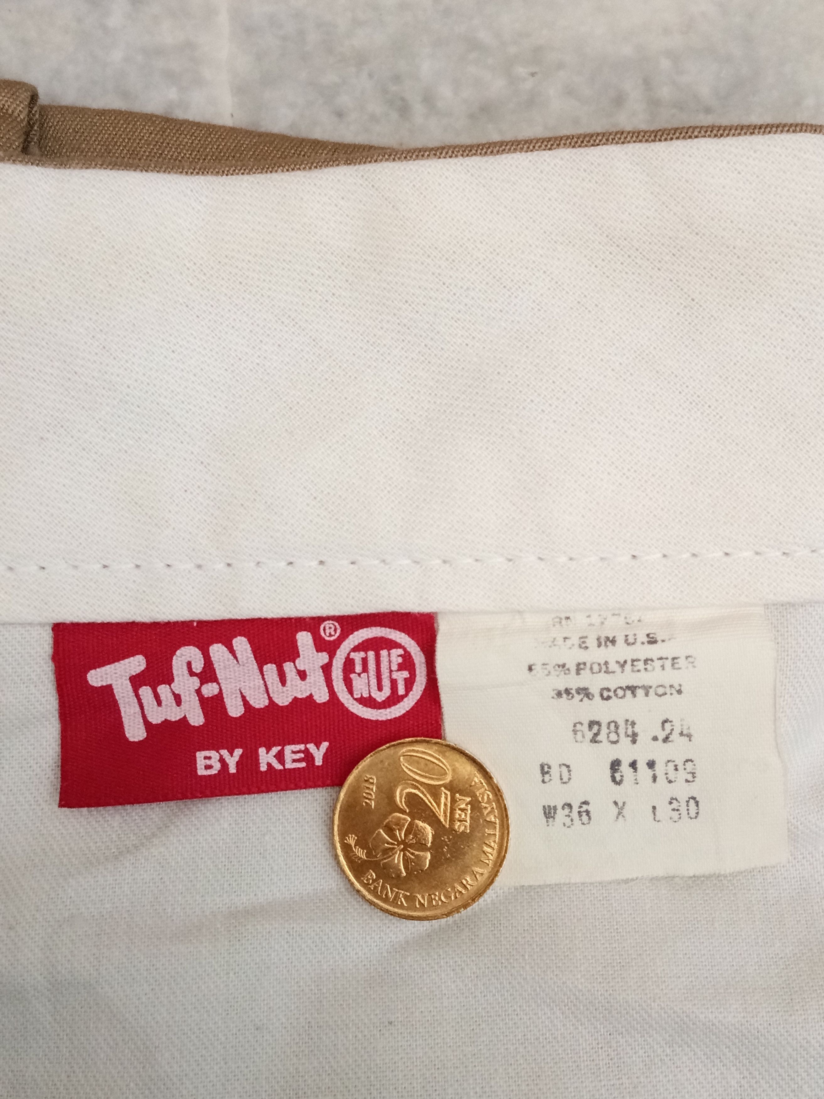 Other Vintage antique 1960's Tuf-Nut by Key Rockabilly pant Size US 36 / EU 52 - 3 Thumbnail