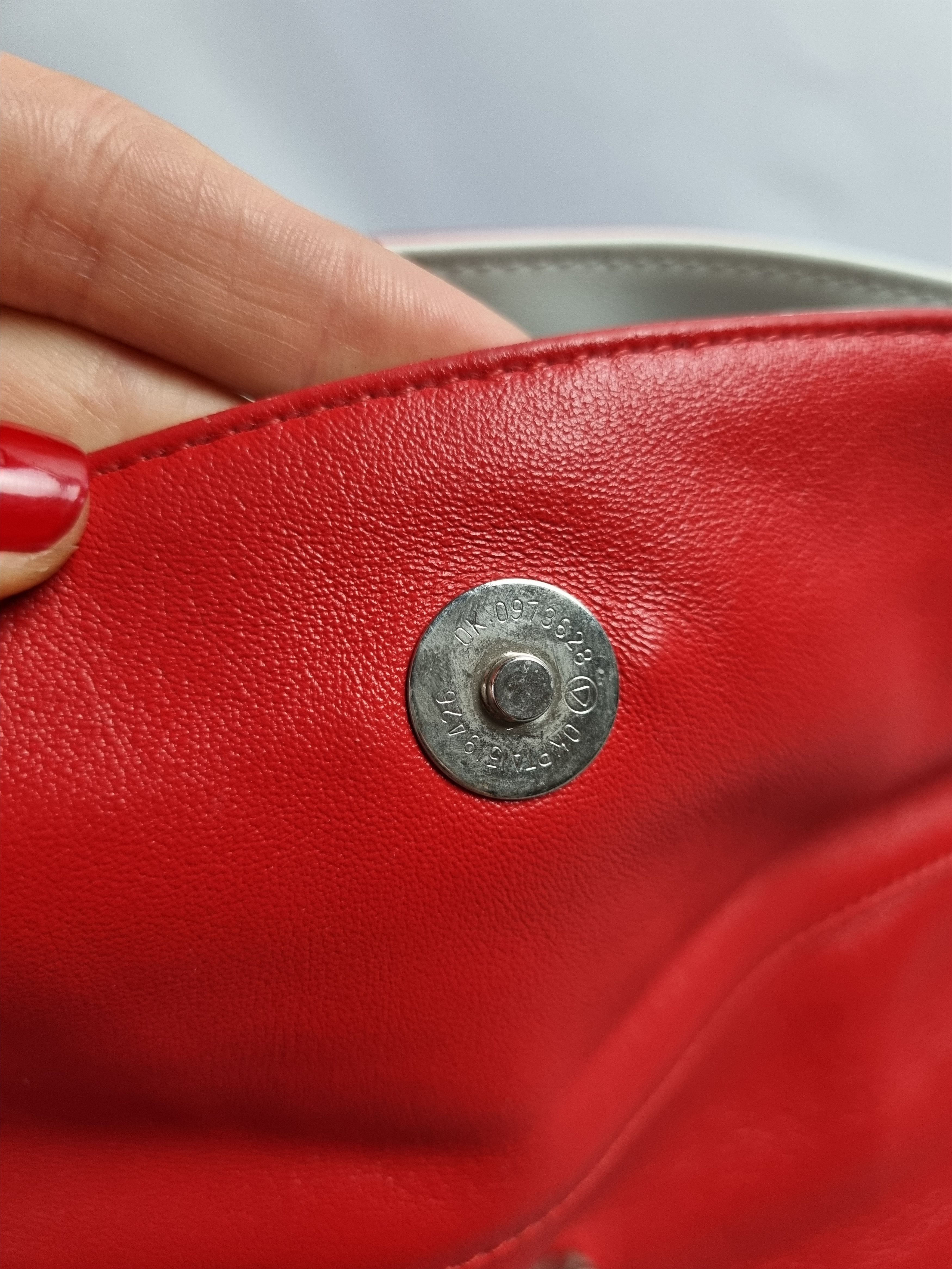 10 Corso Como × Vintage Corso Como Milano Mini Red Luxury Shoulder Hand Bag Size ONE SIZE - 15 Thumbnail