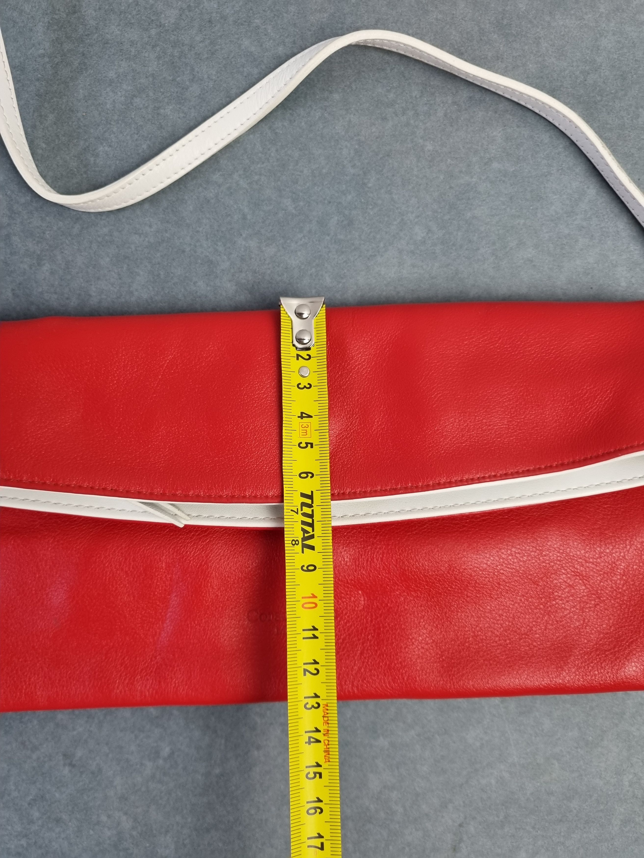 10 Corso Como × Vintage Corso Como Milano Mini Red Luxury Shoulder Hand Bag Size ONE SIZE - 12 Thumbnail