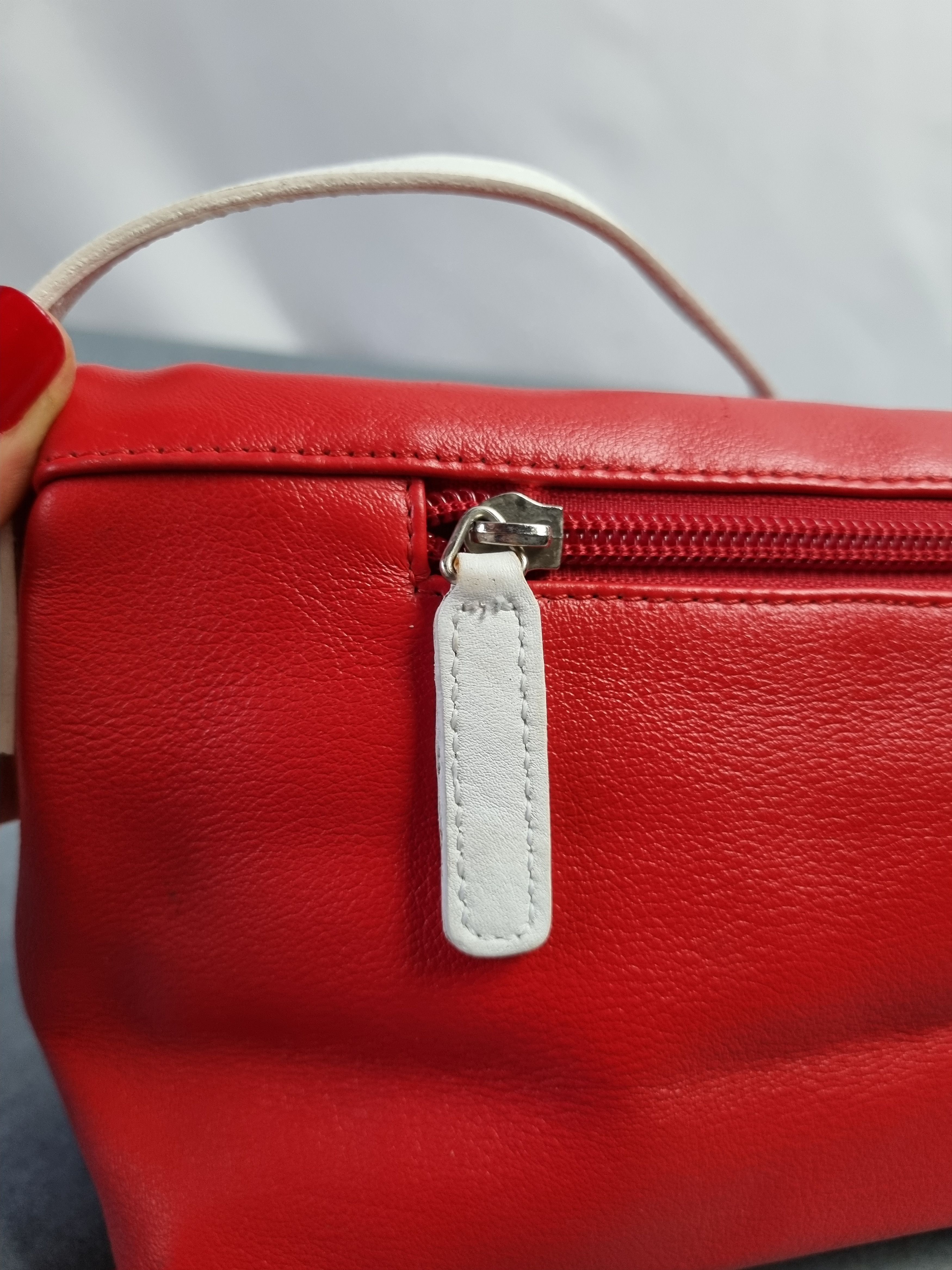 10 Corso Como × Vintage Corso Como Milano Mini Red Luxury Shoulder Hand Bag Size ONE SIZE - 17 Thumbnail