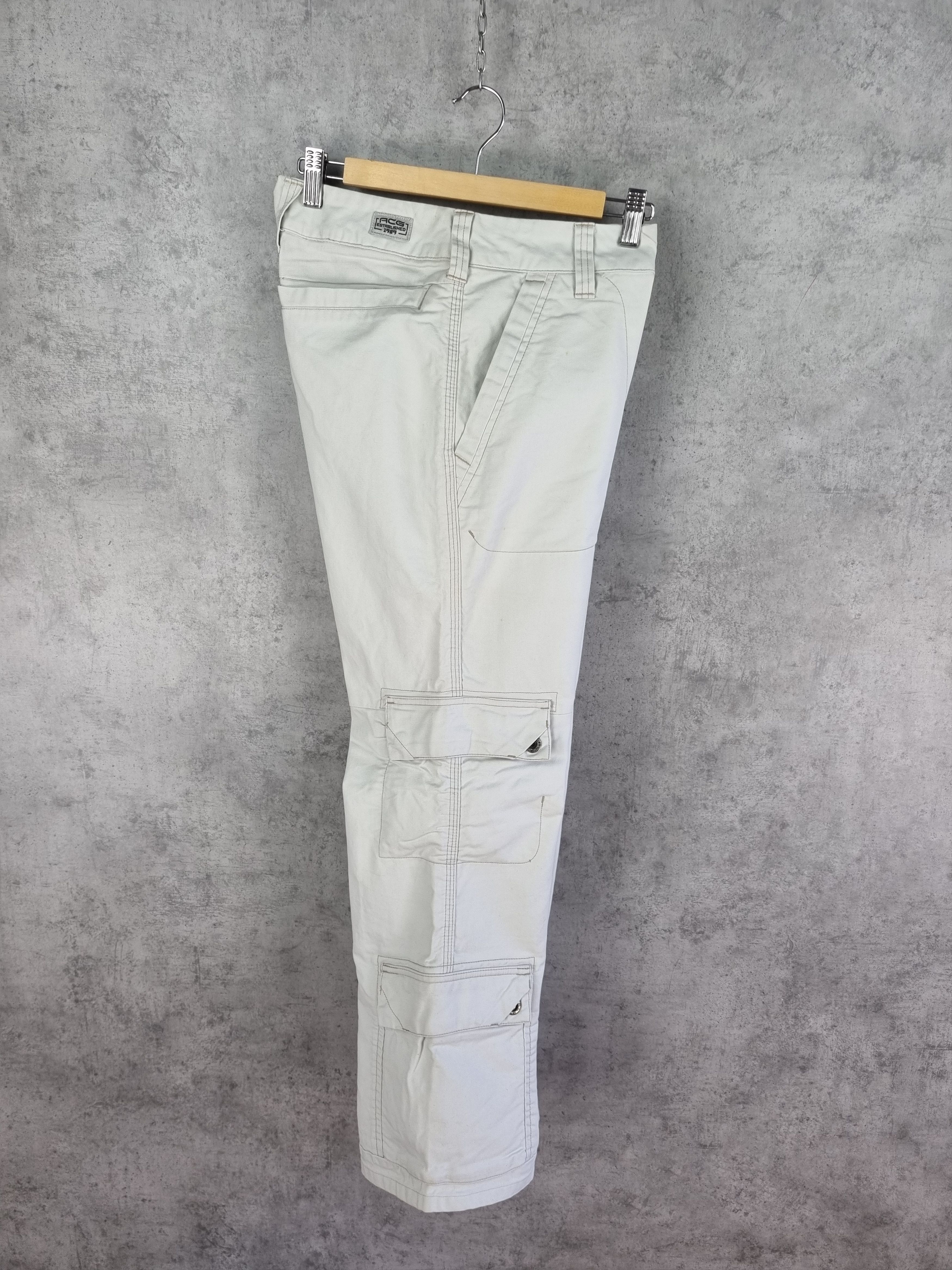 Nike × Nike ACG Nike ACG Double Cargo Rare Size Cargo Heavy Cotton Pants Size US 29 - 1 Thumbnail