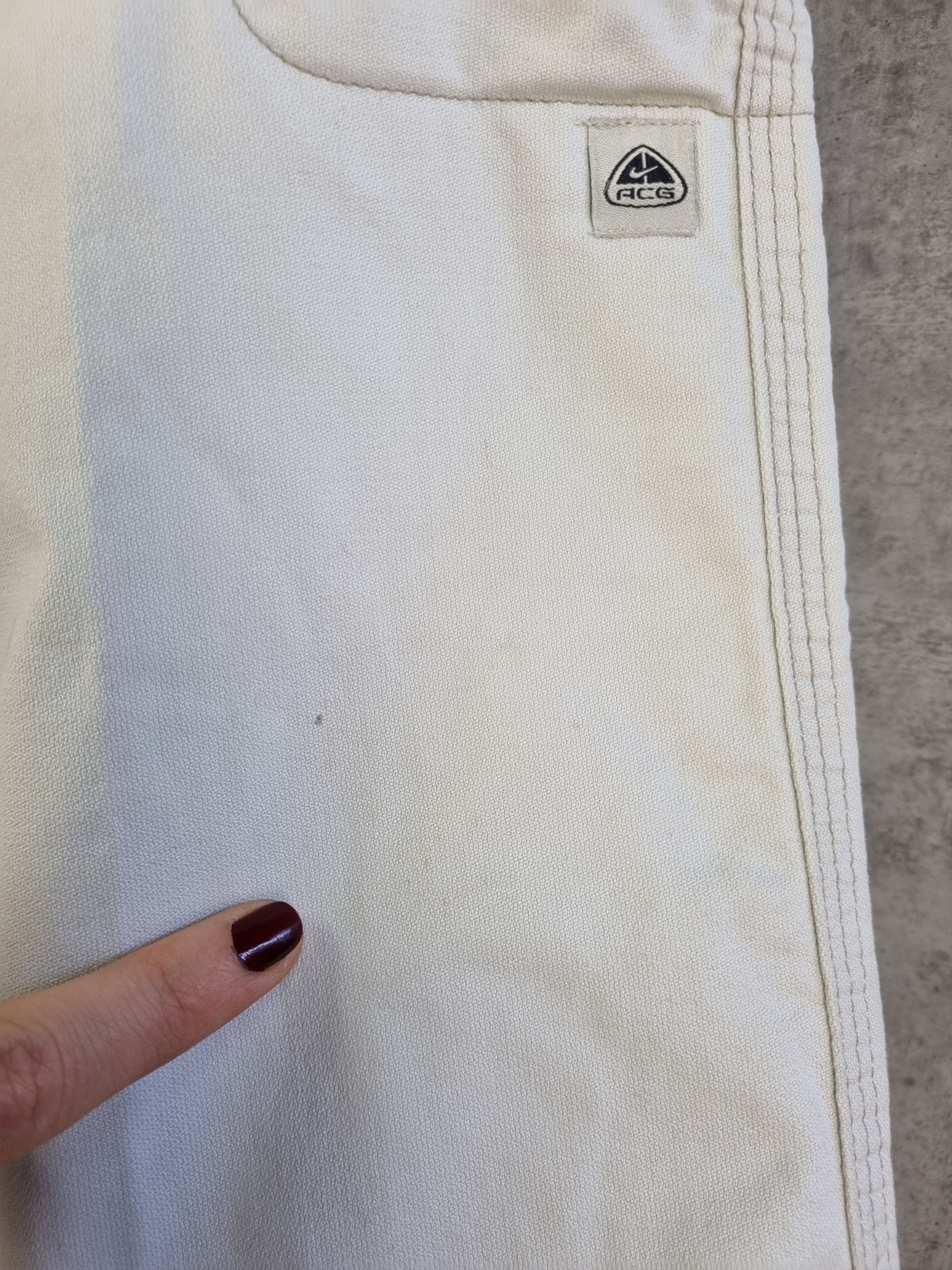 Nike × Nike ACG Nike ACG Double Cargo Rare Size Cargo Heavy Cotton Pants Size US 29 - 15 Thumbnail