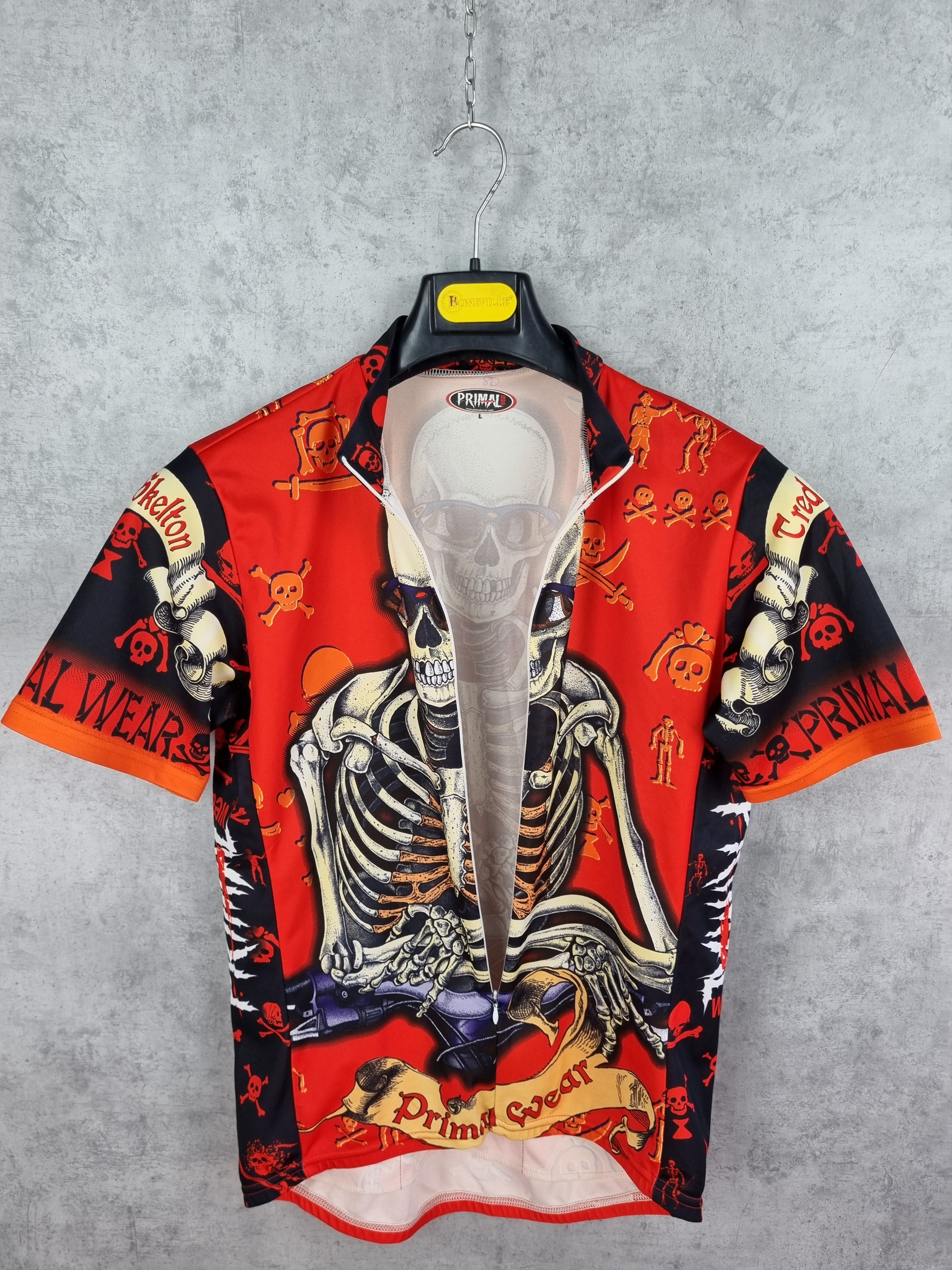 Vintage Primal Skull Vintage Bike Jersey Tee Shirt Size US L / EU 52-54 / 3 - 5 Thumbnail