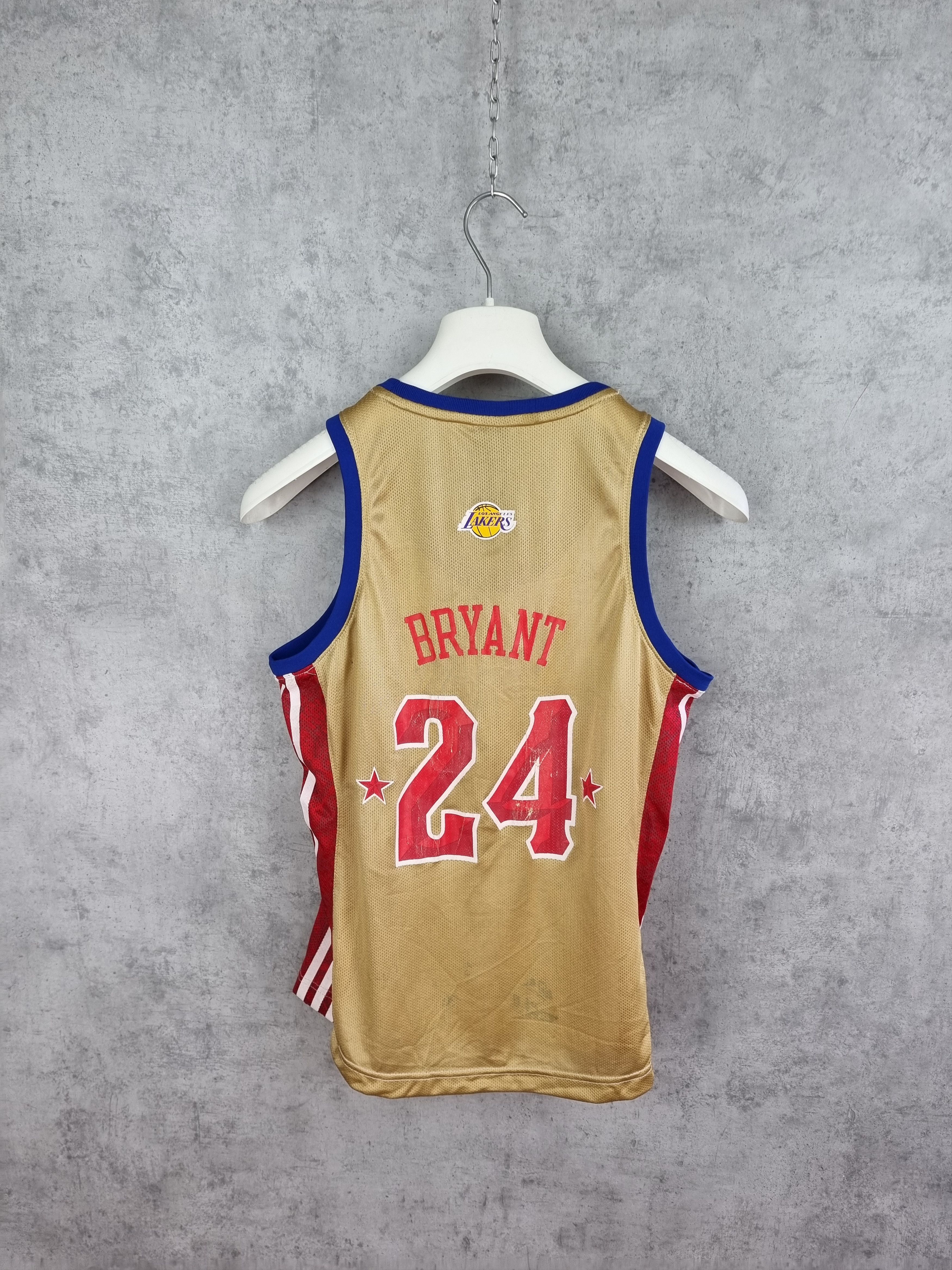 Adidas × NBA Coby Bryant West Adidas NBA Vintage Jersey Size US S / EU 44-46 / 1 - 1 Thumbnail