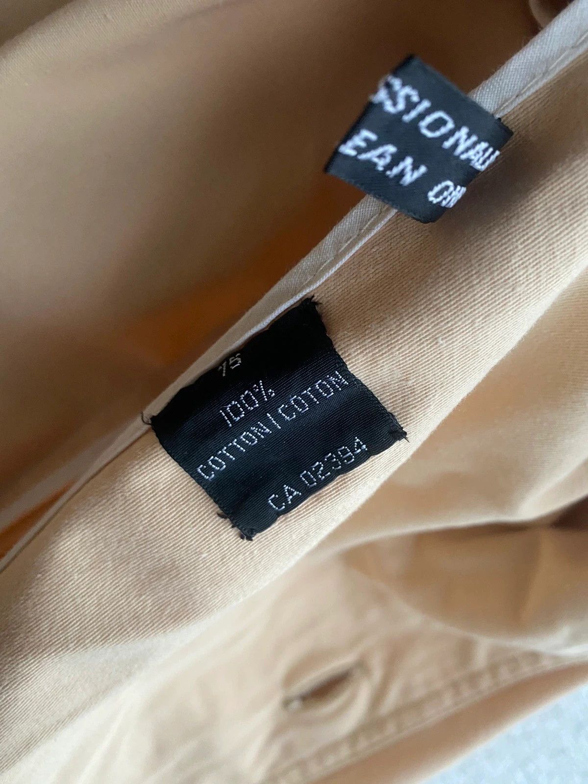 Yves Saint Laurent Vintage 80’s YSL Jacket Cotton Beige Paris Jacket Size US S / EU 44-46 / 1 - 5 Thumbnail