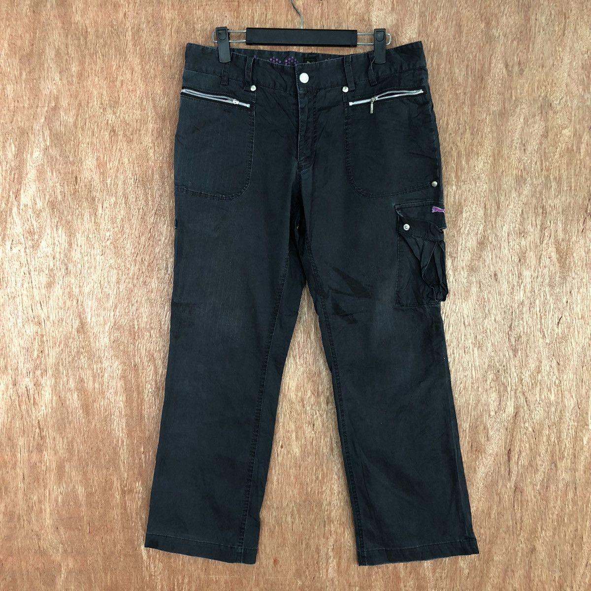 image of Cargo Pant By Puma (Tactical Pocket) in Black, Men's (Size 30)