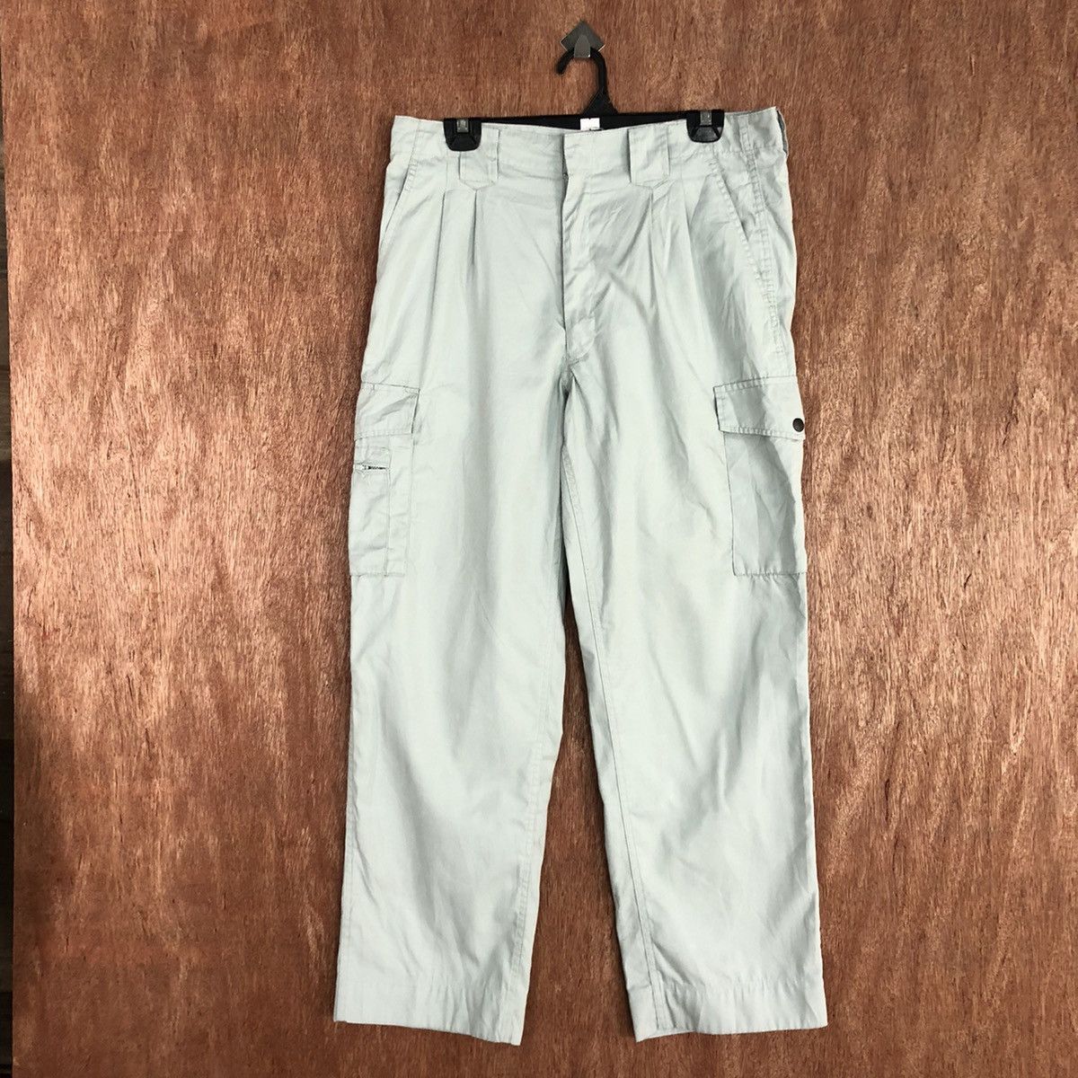 image of Vintage Cargo Pant Multiple Pocket (Tactical Pocket) in Light Grey, Men's (Size 31)